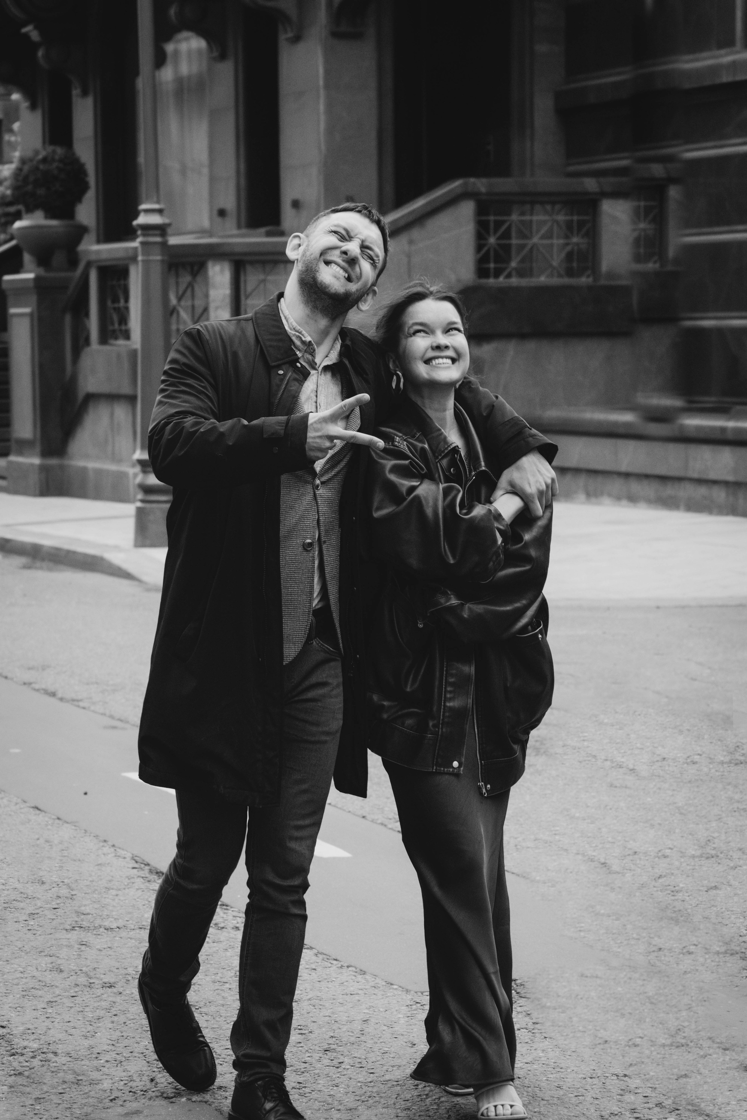 Лавстори на улицах Москвы. Семейный фотограф Химки — Москва