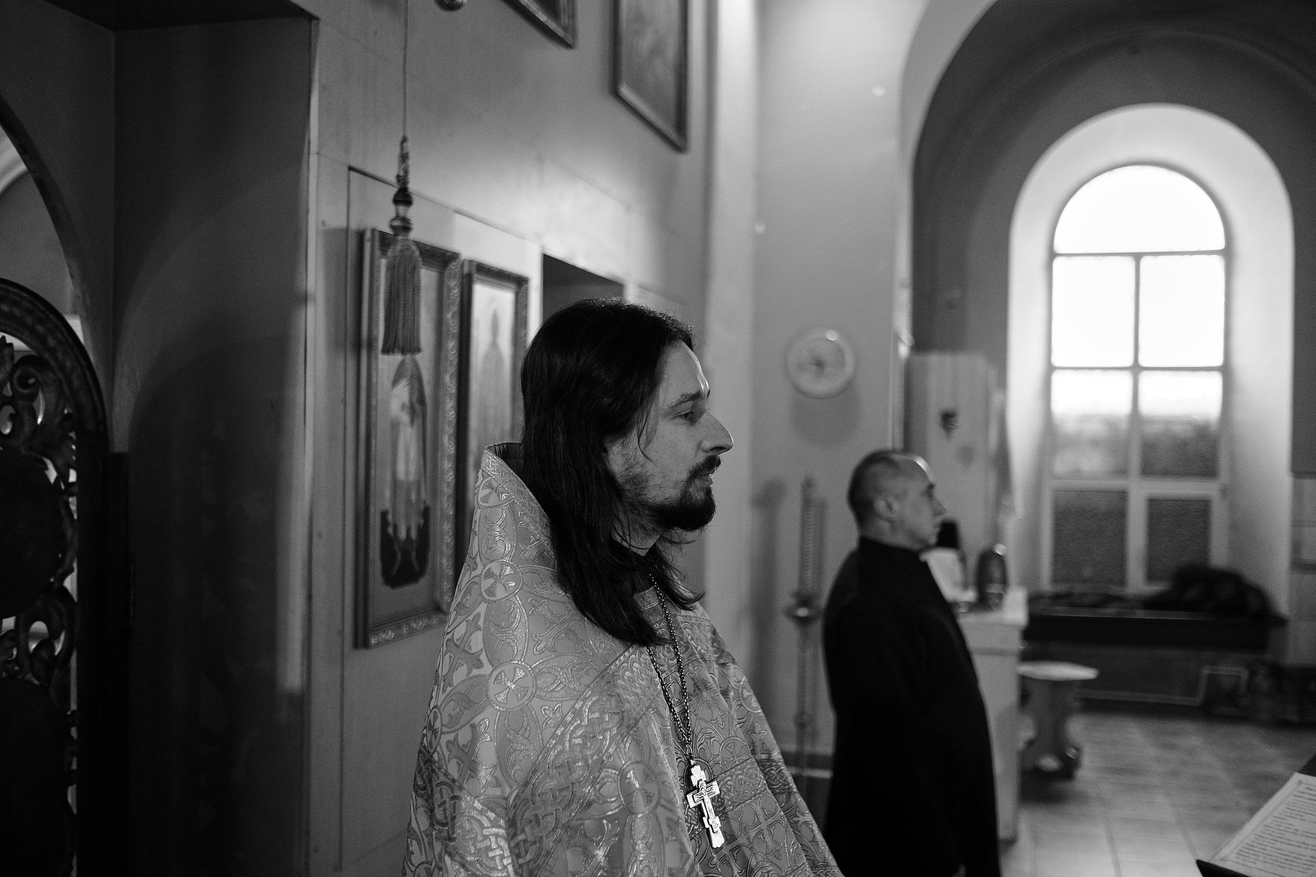 Story of orthodox priest. Moscow street photography workshops and photo tourism
