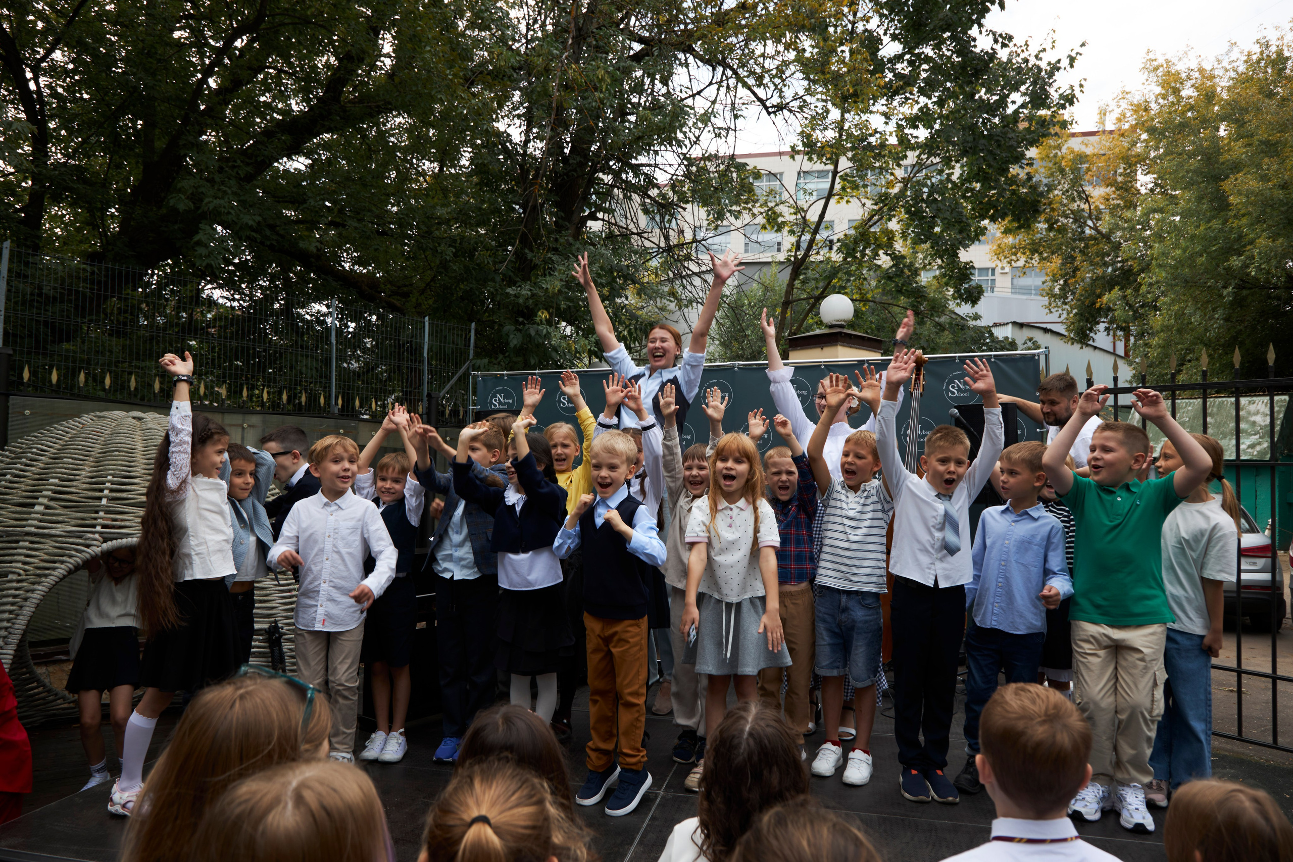 Репортажа съёмка с 1 сентября. Анна Потявина. Фотограф Москва