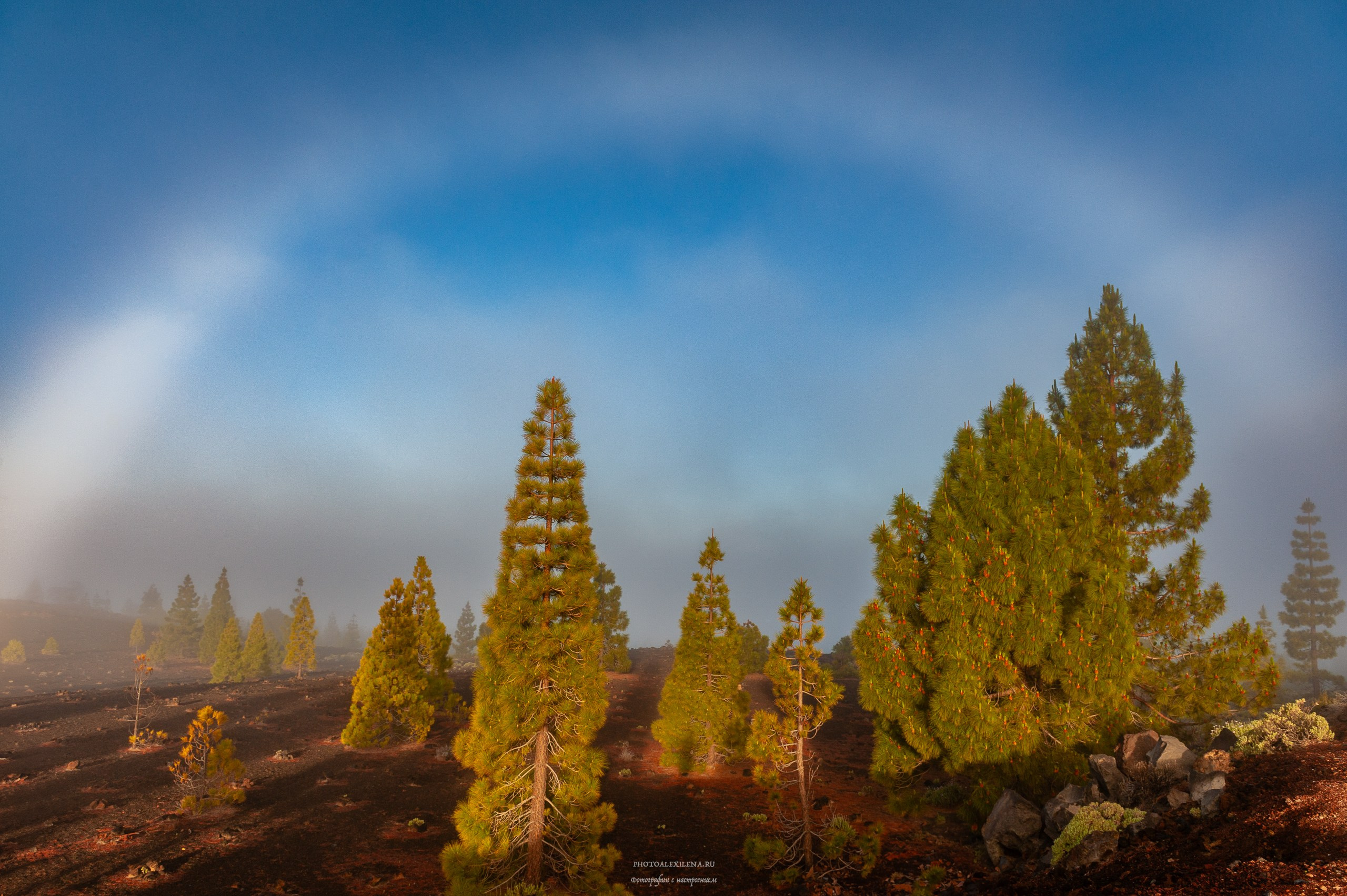 В кальдере вулкана. Авторские стильные фотокартины