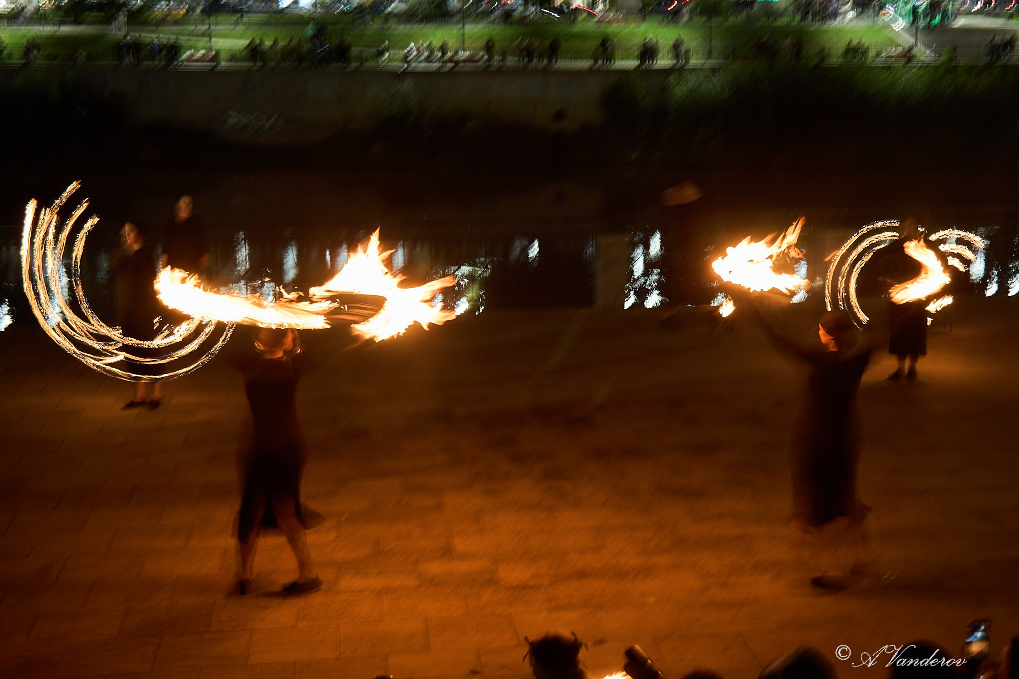 Огненное шоу. Фотограф Омск | Александр Вандеров