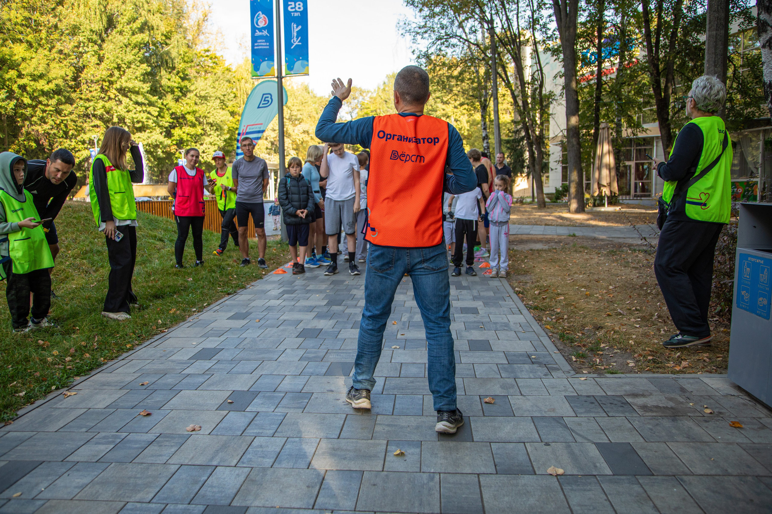 122 забег 5 вёрст Химки, 21.09.24. Фотограф Сергей Ловкий