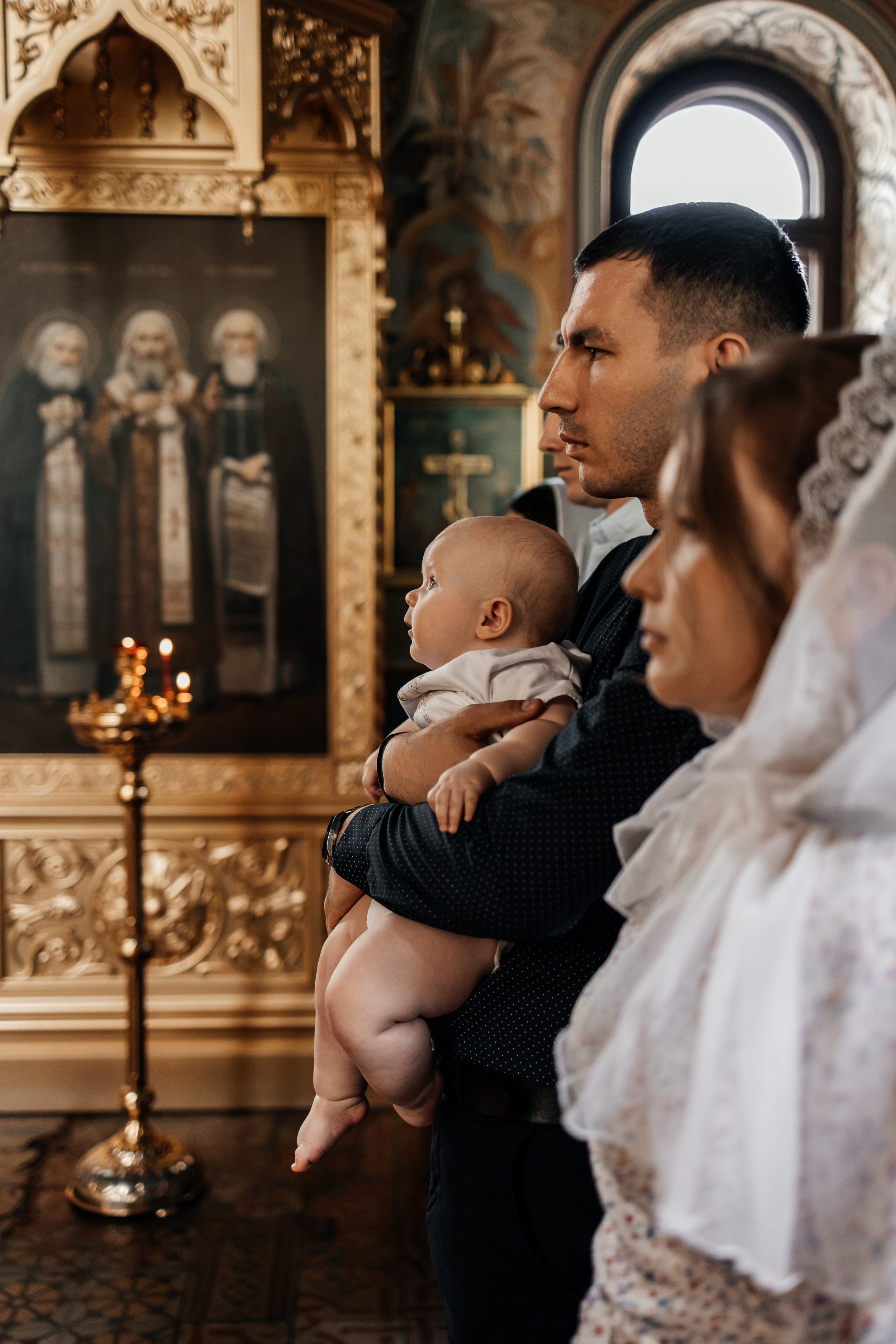 Таинство крещения. Семейный и женский фотограф в Москве Елизавета Волкова
