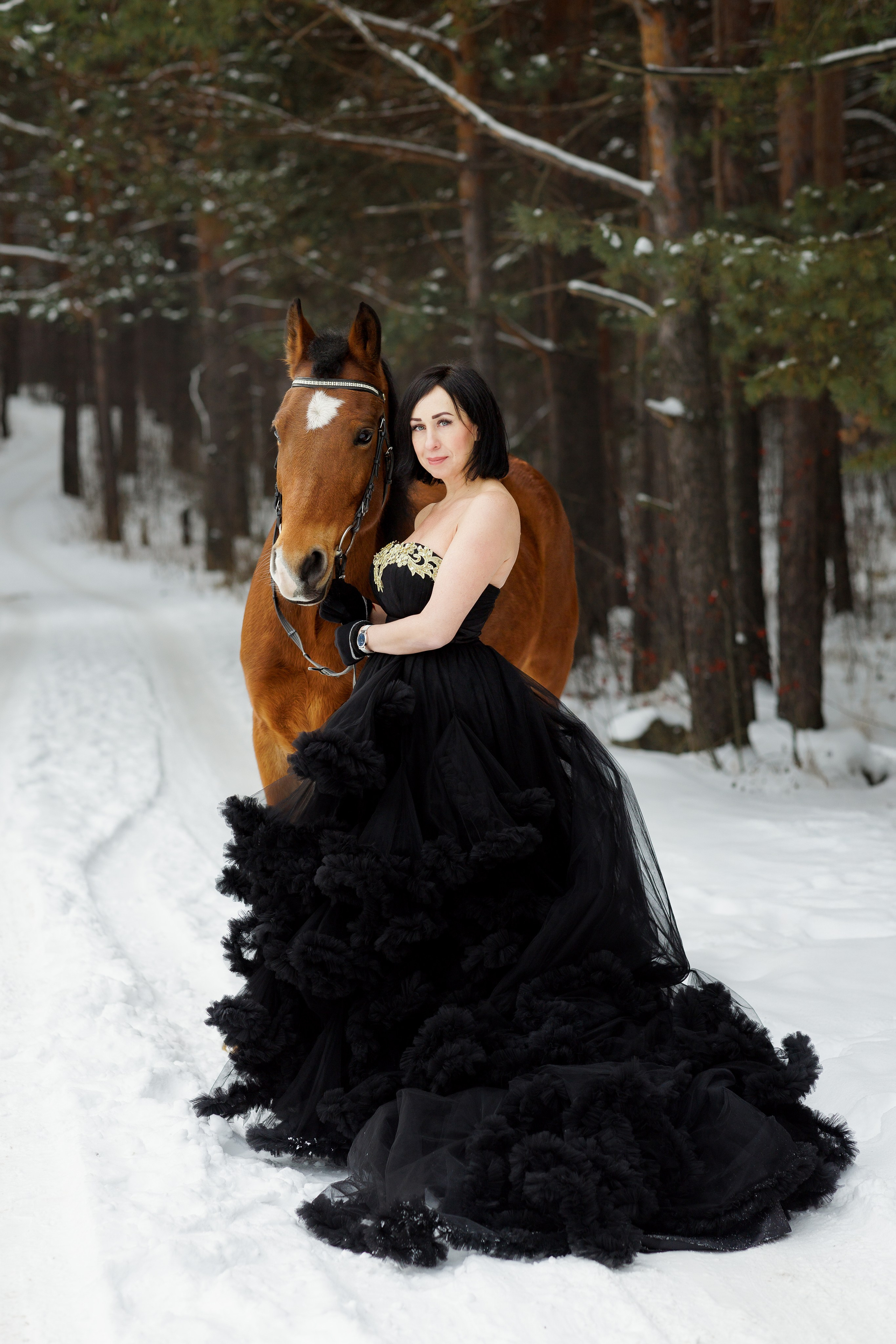 Фотосессия в зимнем лесу. Фотограф Ерохина Светлана — фотосессии в Екатеринбурге