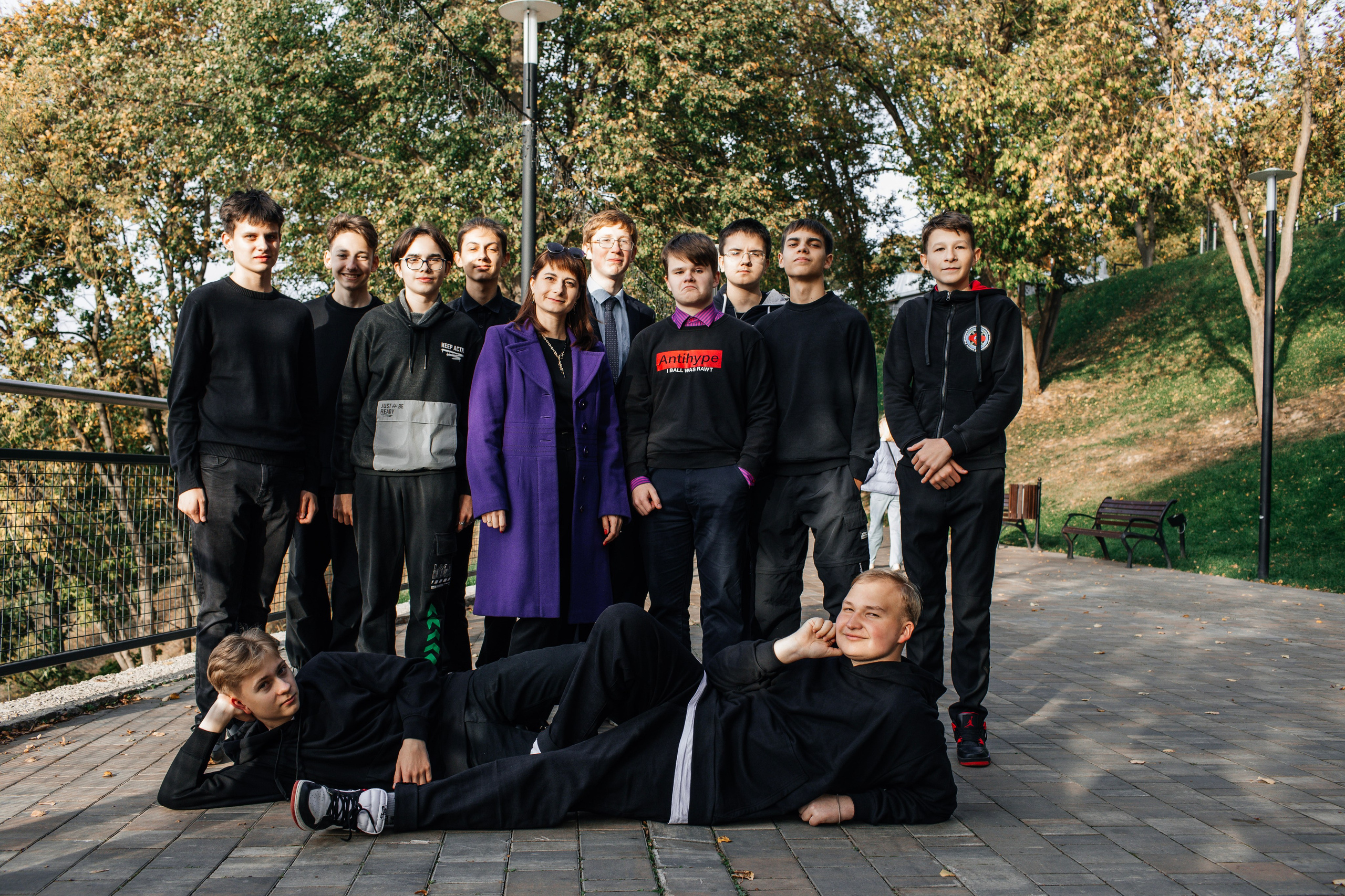 Фотосессия для выпускного альбома в парке Им. Талалихина. Выпускные альбомы в Подольске Москве и МО