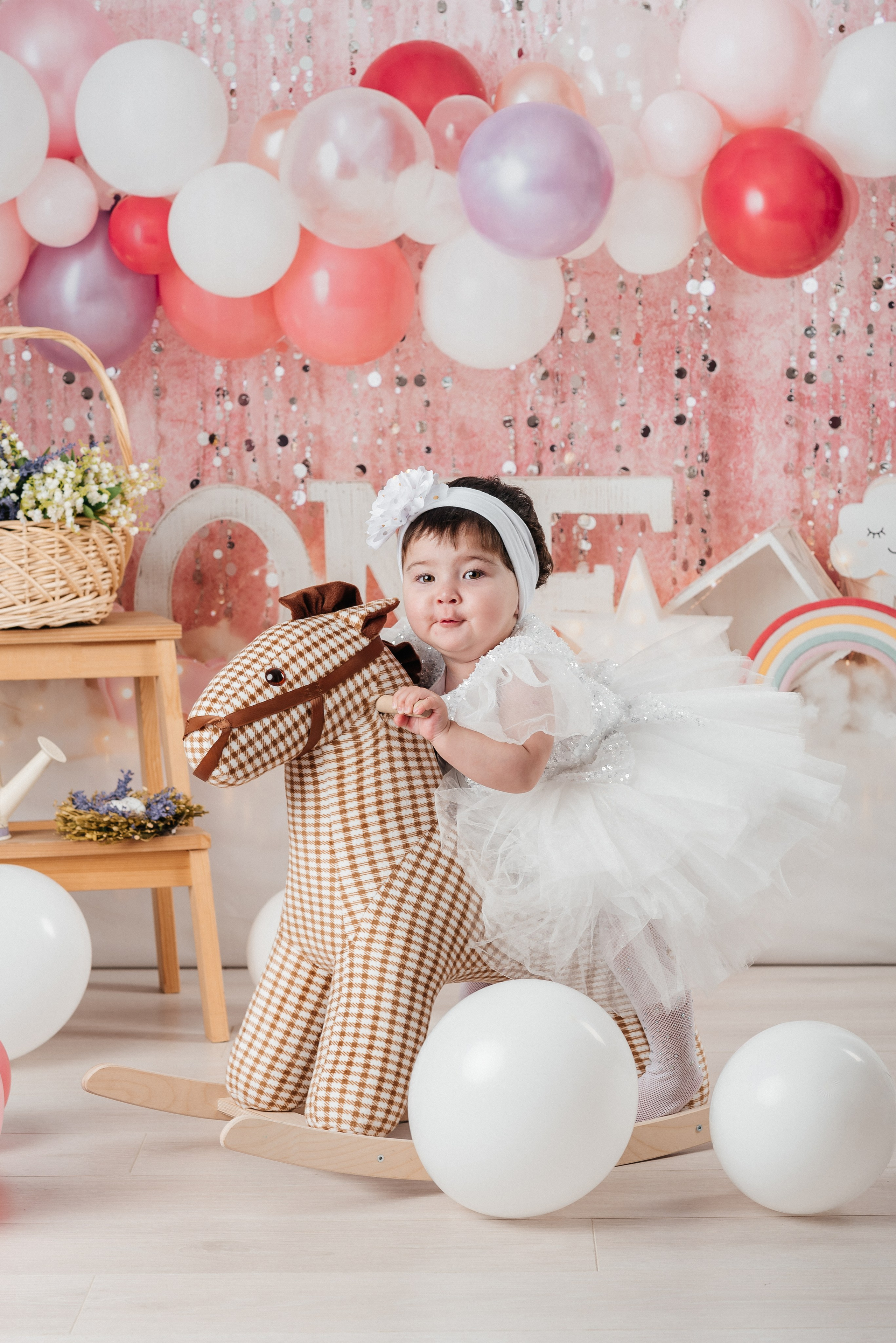 Розовые шарики. Фотограф Лилия Арсланова Уфа Стерлитамак. Свадебные и семейные фотосесссии