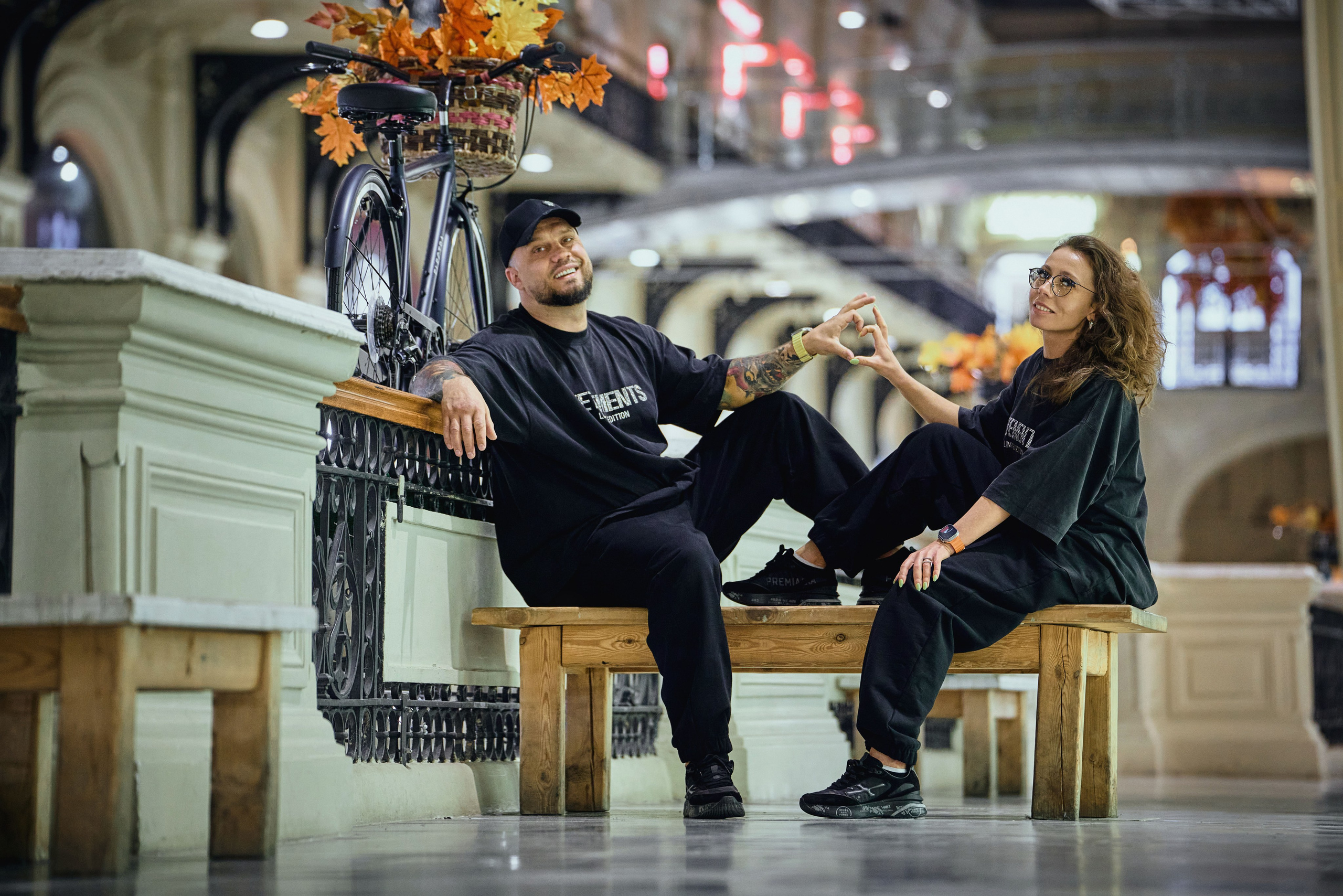 Фотосессия на Красной площади, в парке Зарядье и ГУМ