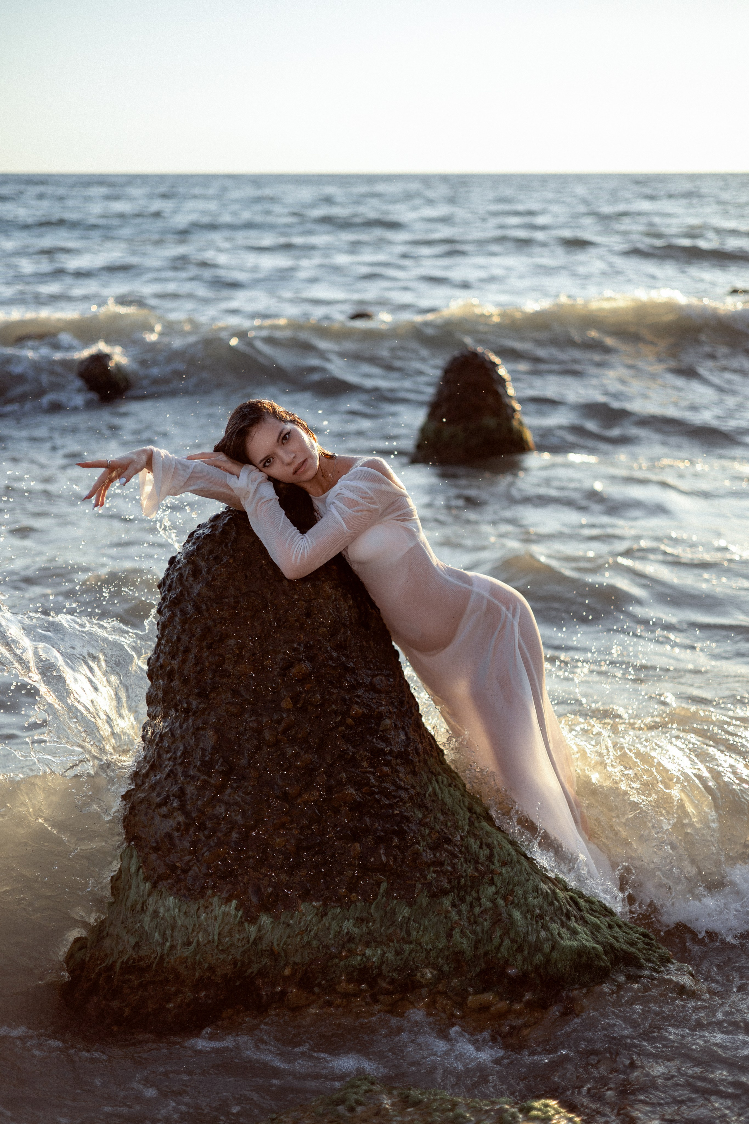 Женская съемка в Сочи на море