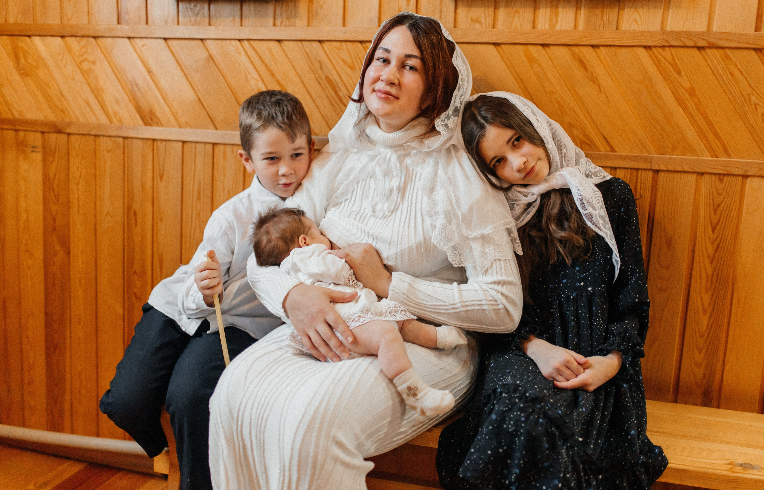 Крещения Марты. Семейный и портретный фотограф в Новосибирске Мария Хлебус