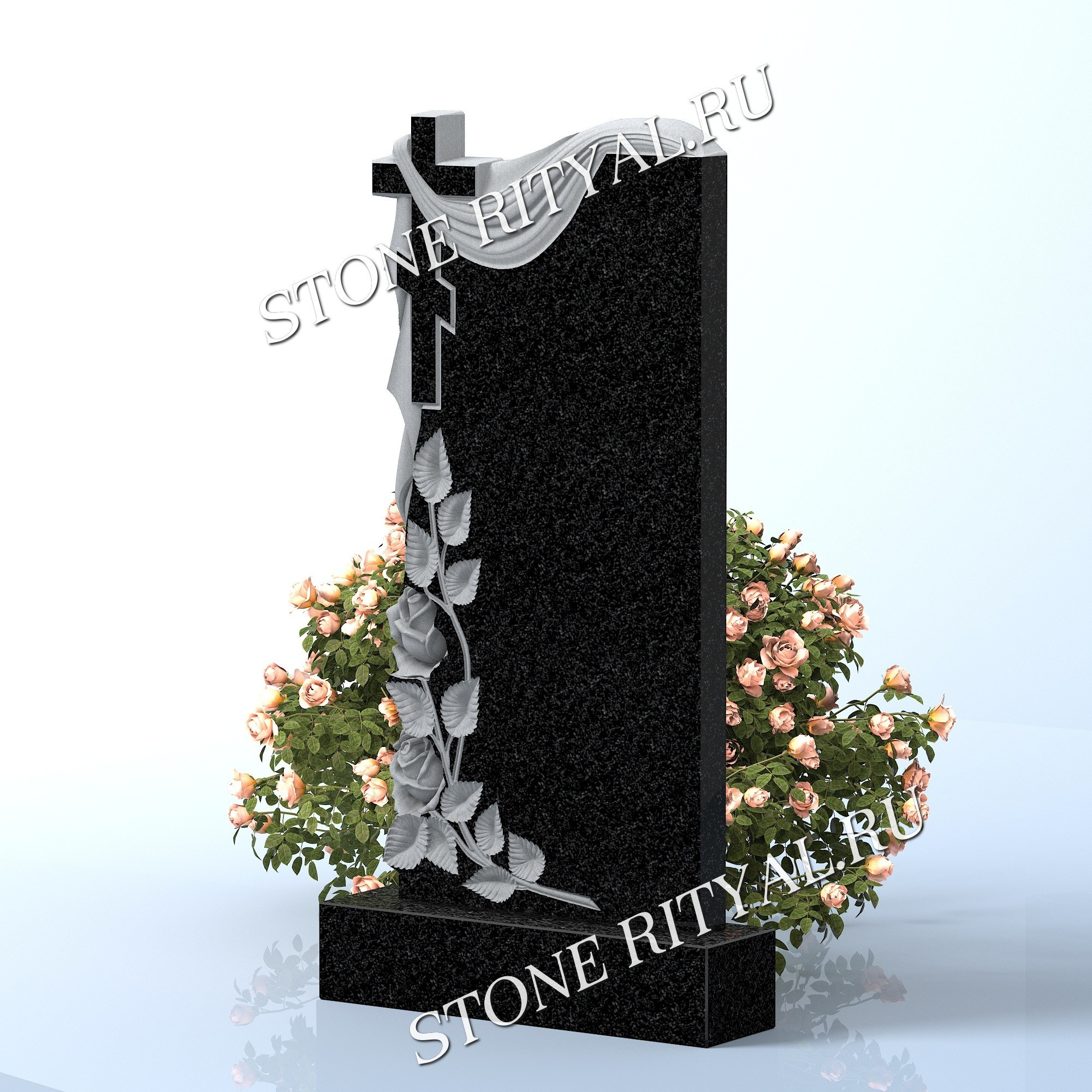 Вертикальные памятники фигурные. Изготовление и установка памятников в Москве и МО