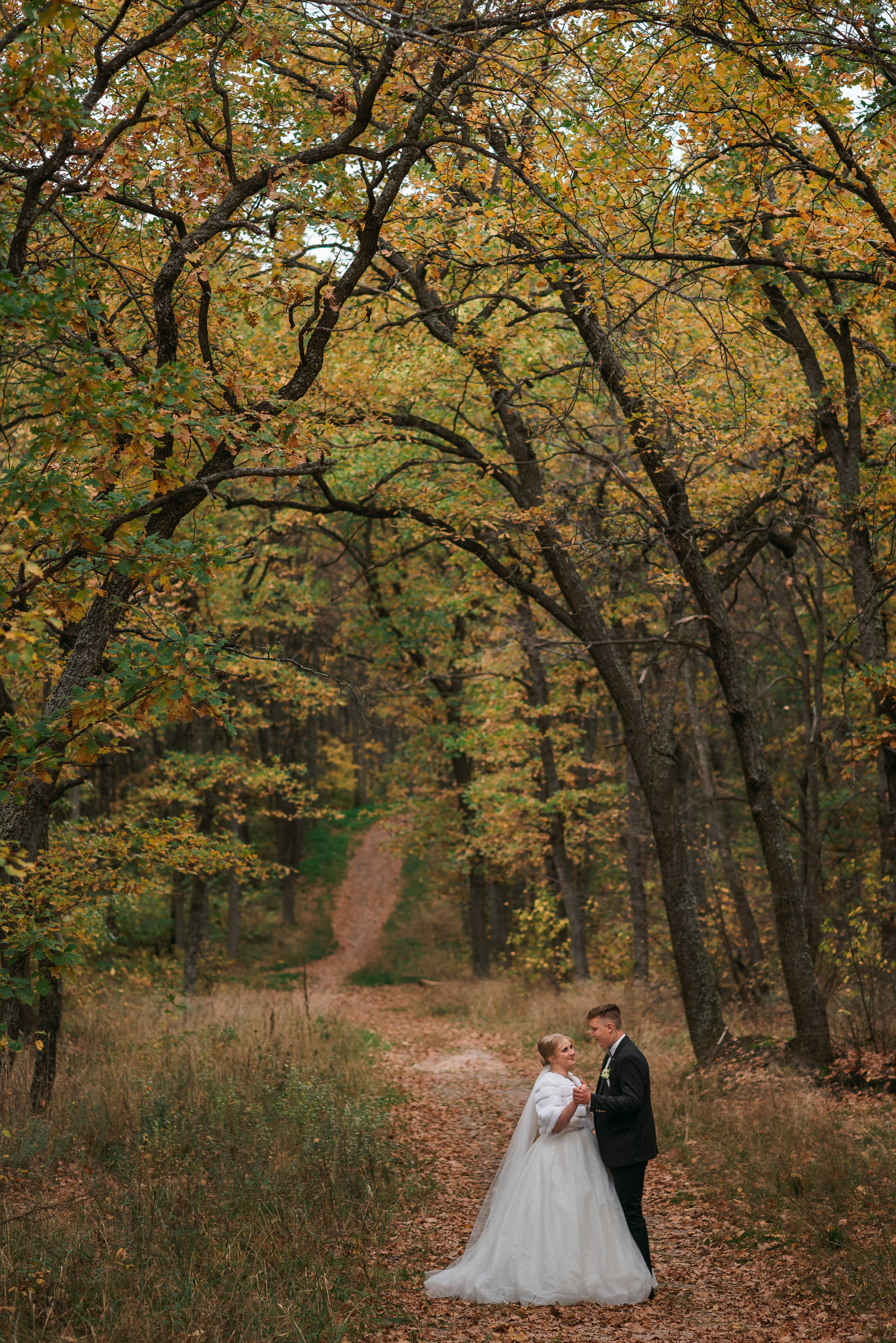 Незабываемая осень Игоря и Вероники. Свадебный фотограф — фотограф на свадьбу в Воронеже — Свадебное фото