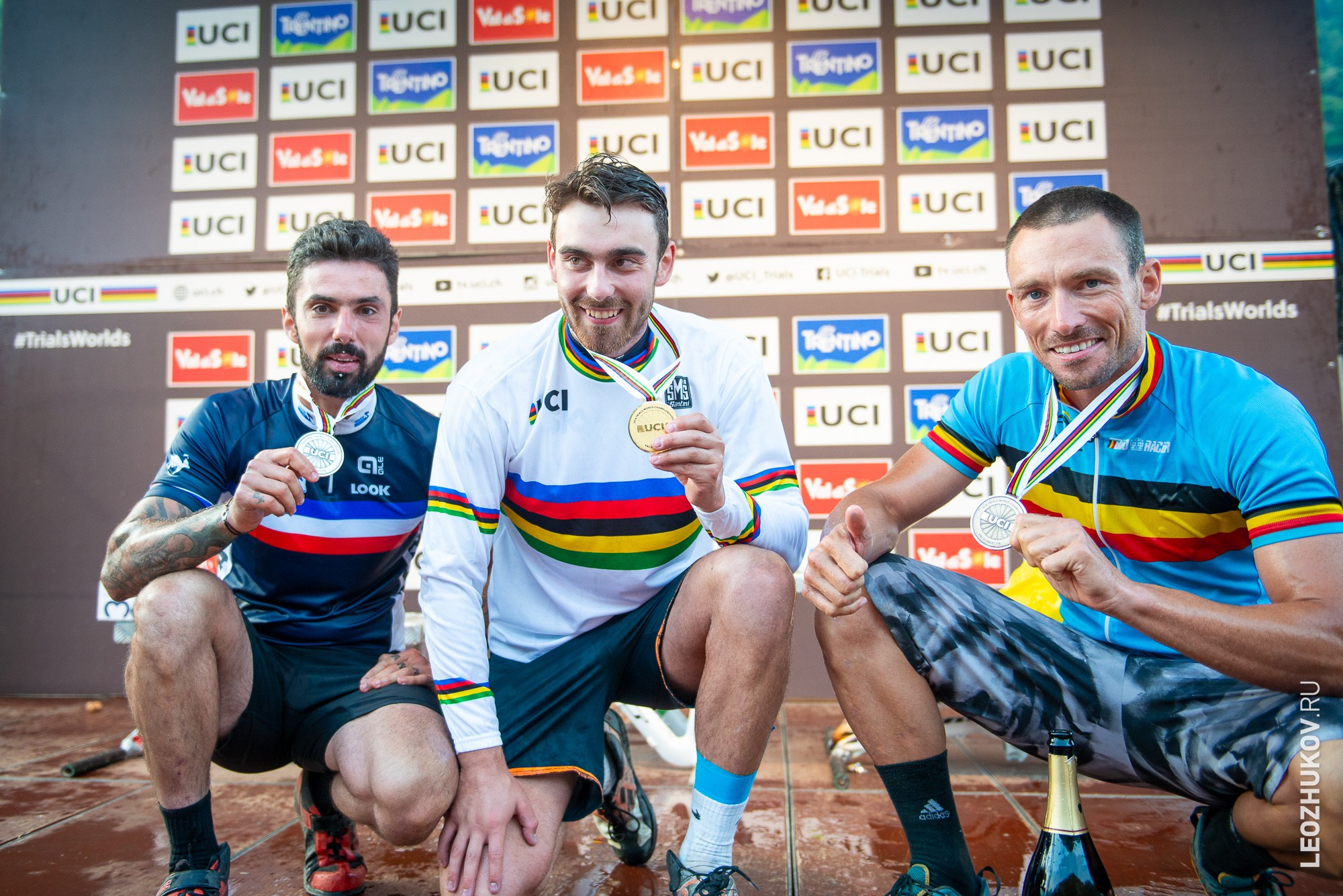 UCI Trials World Championships 2016 — finals. Sports photographer Leonid Zhukov