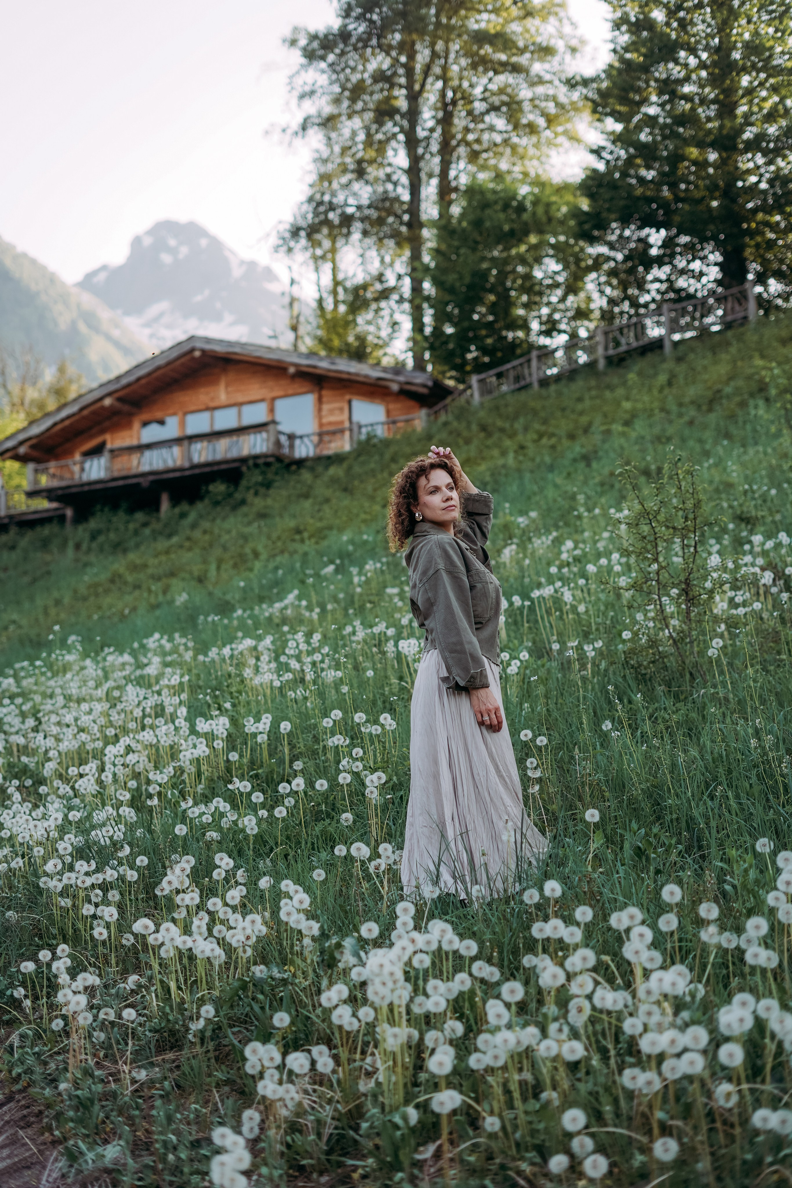 Апрель в горах. Фотосессия для Светланы в Красной Поляне. Фотограф в Сочи и Абхазии | Фототуры | September Air