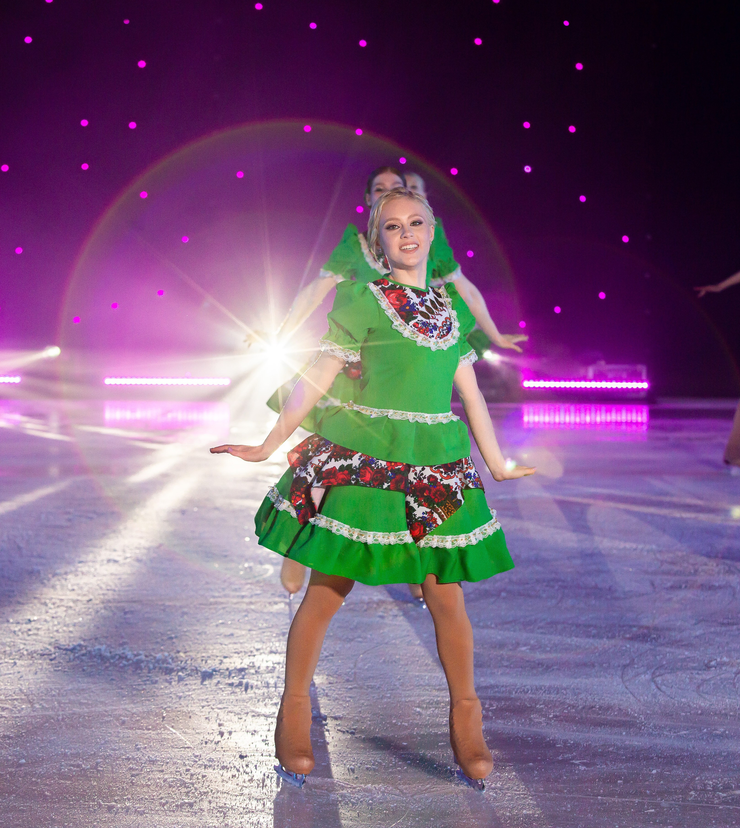 Отчетный концерт. Театр на льду АЛЕКО. Репортажный фотограф в Москве