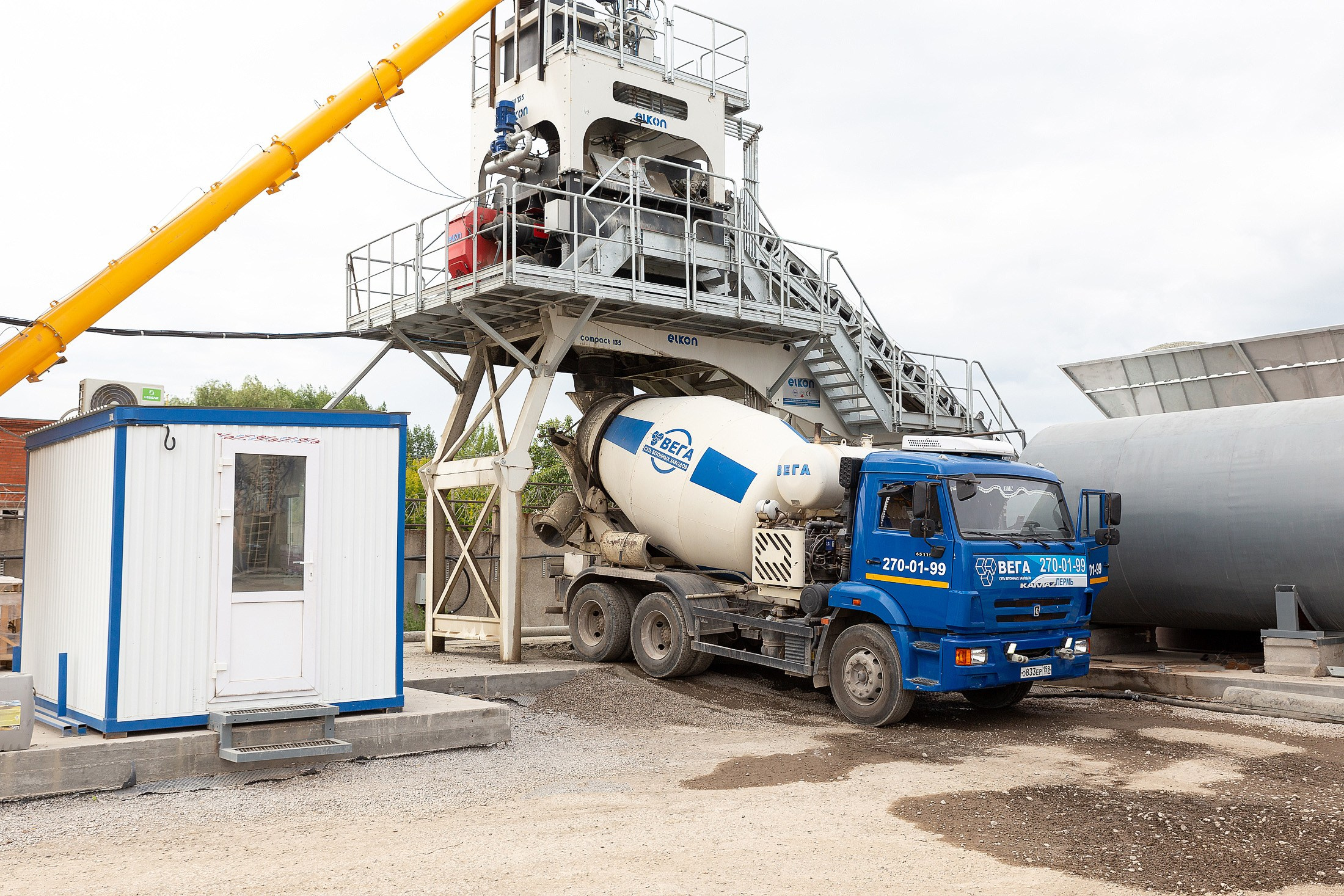 Фотосъемка бетонного завода в Перми. Фотоагентство Объектив — Профессиональная фотосъемка b2b в Перми