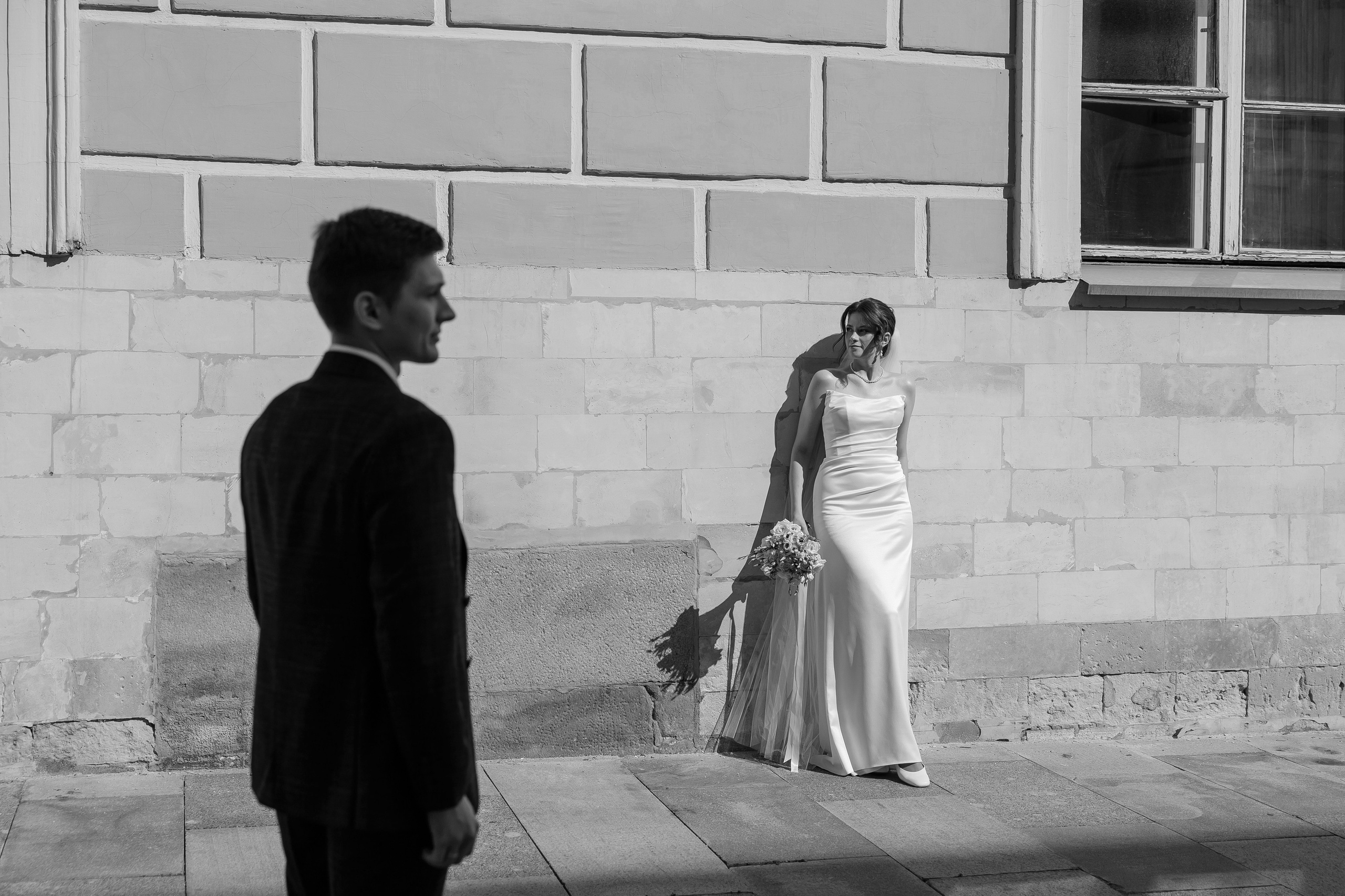 Свадебная прогулка в центре Москвы