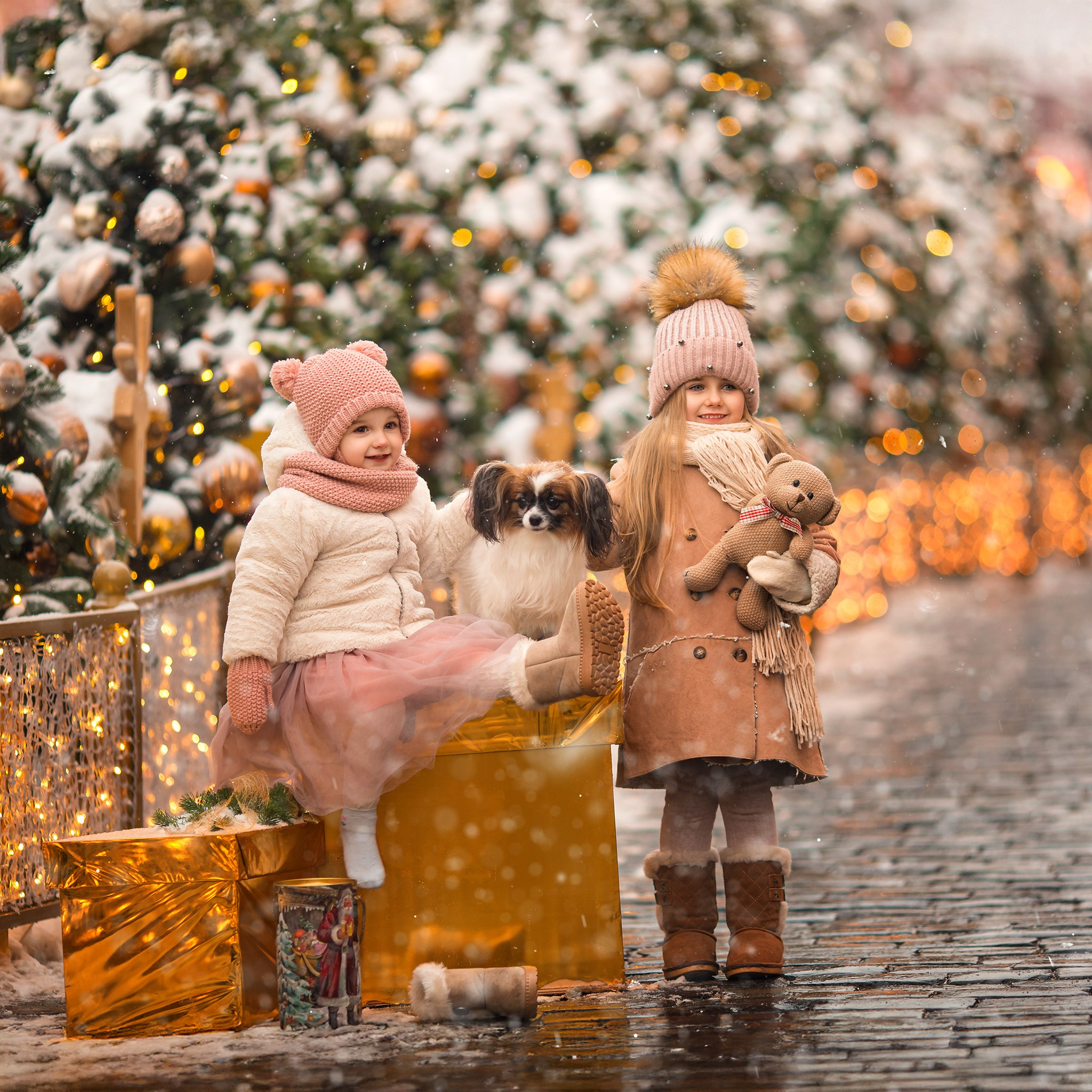 НОВОГОДНИЙ ВОРКШОП. Детский и семейный фотограф Елена Михайлова в Москве
