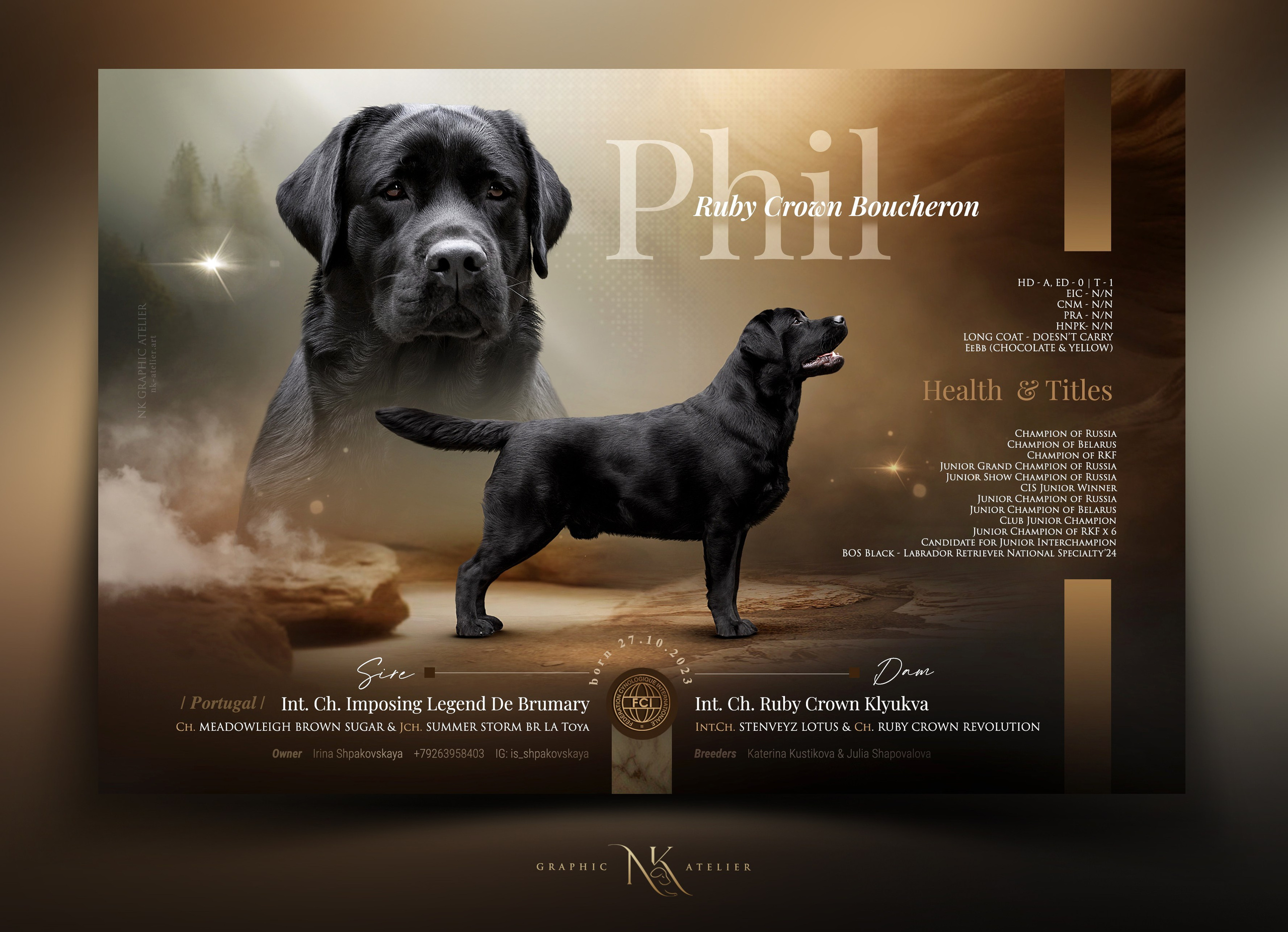 Graphics For Breeders. NK GRAPHIC ATELIER FOR BREEDERS
