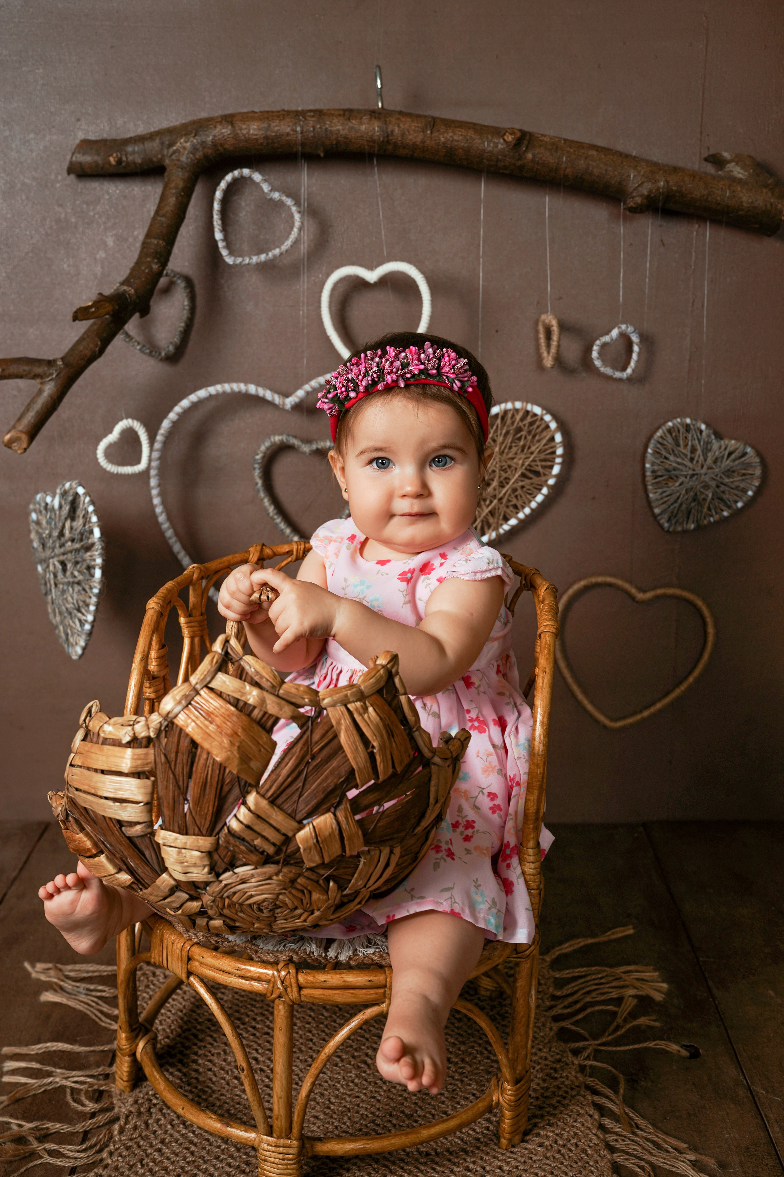 Фотосессия ГОДОВАСИЕ. Фотограф новорожденных, детей до года и беременных в Симферополе