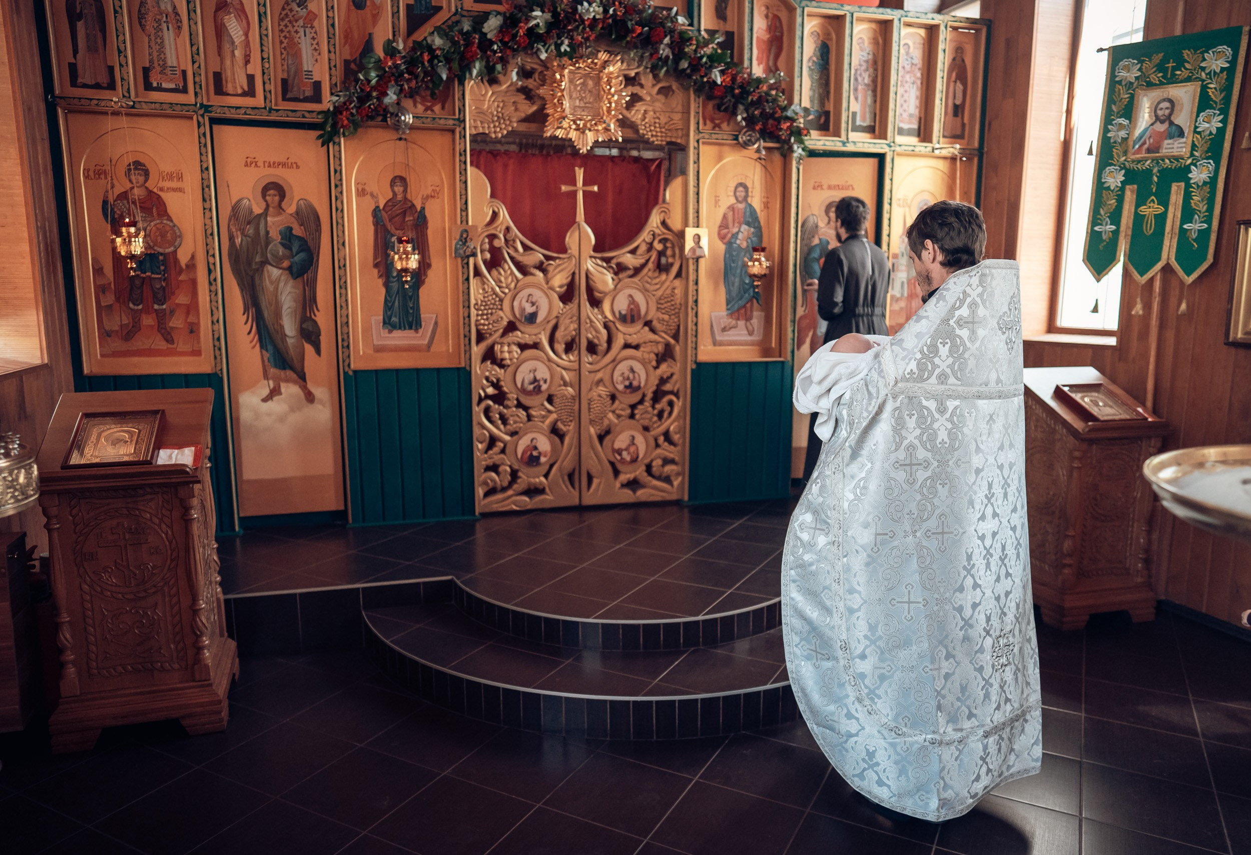Крещение в храме Блж.Ксении Петербургской Севастополь. Церковный фотограф Севастополь