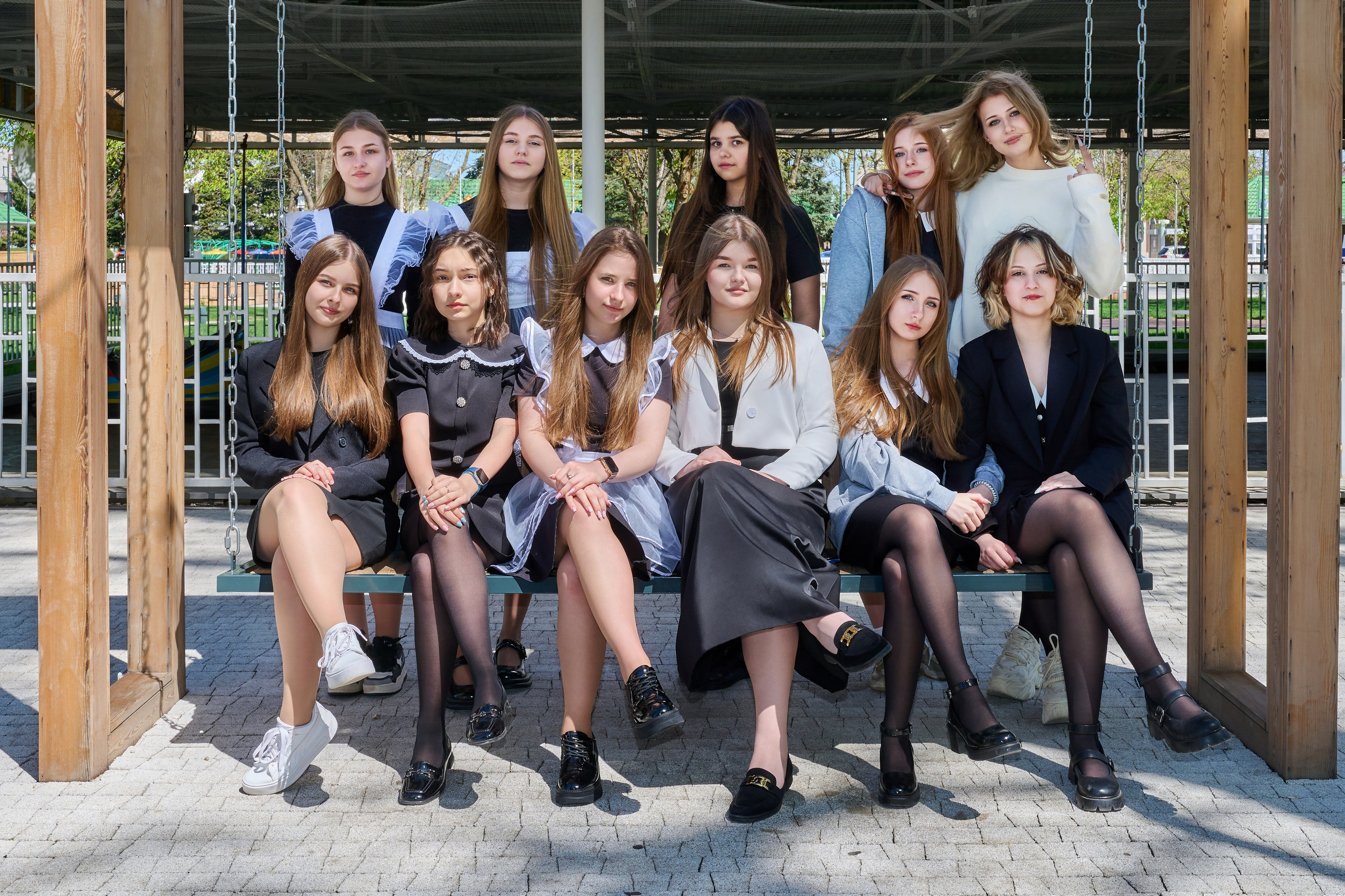 Фотосессия выпускников 9А класса СОШ 1. Школьный и семейный фотограф/видеограф в г. Курганинске