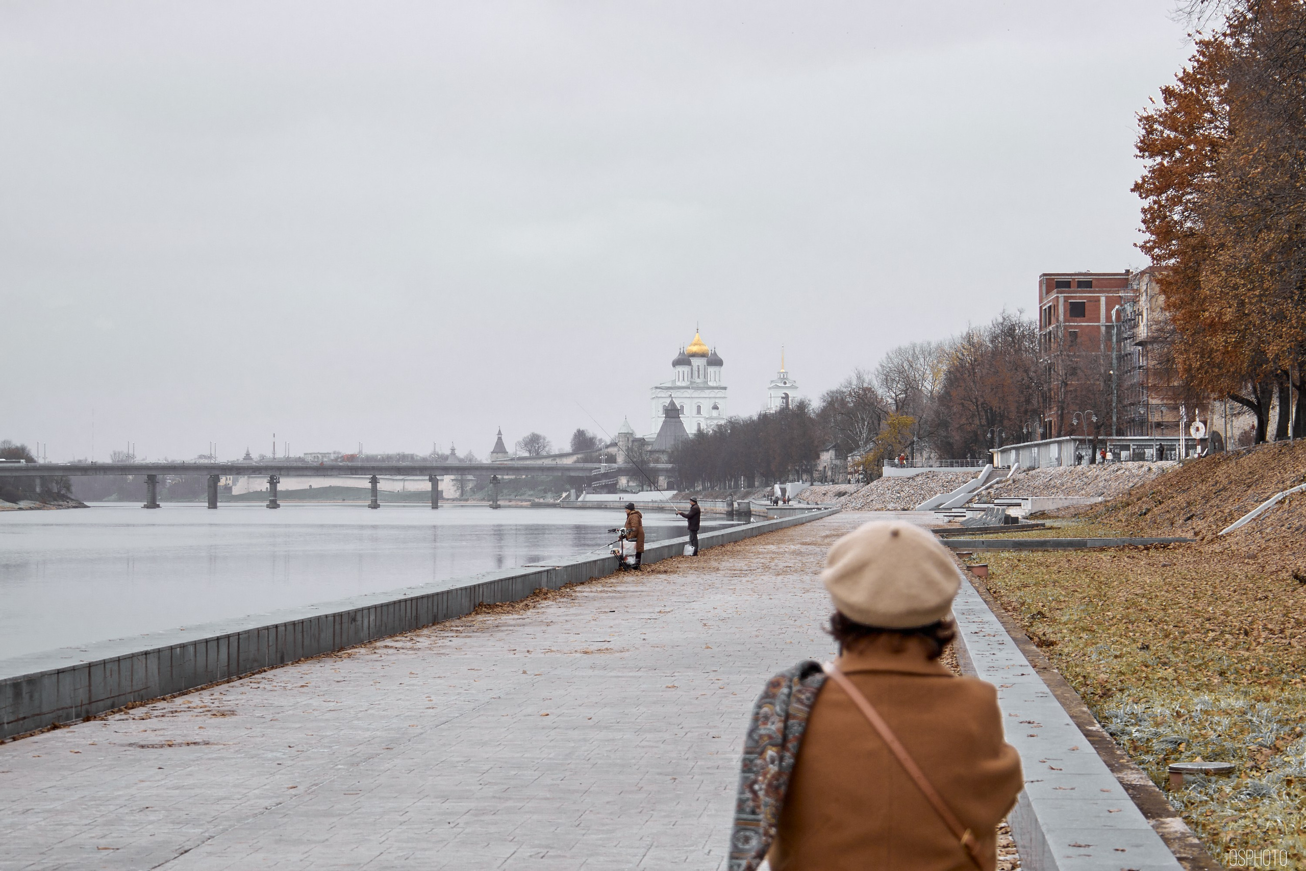 Псков. Ноябрь. Фотографъ Сергѣевъ. Поймать мгновеніе