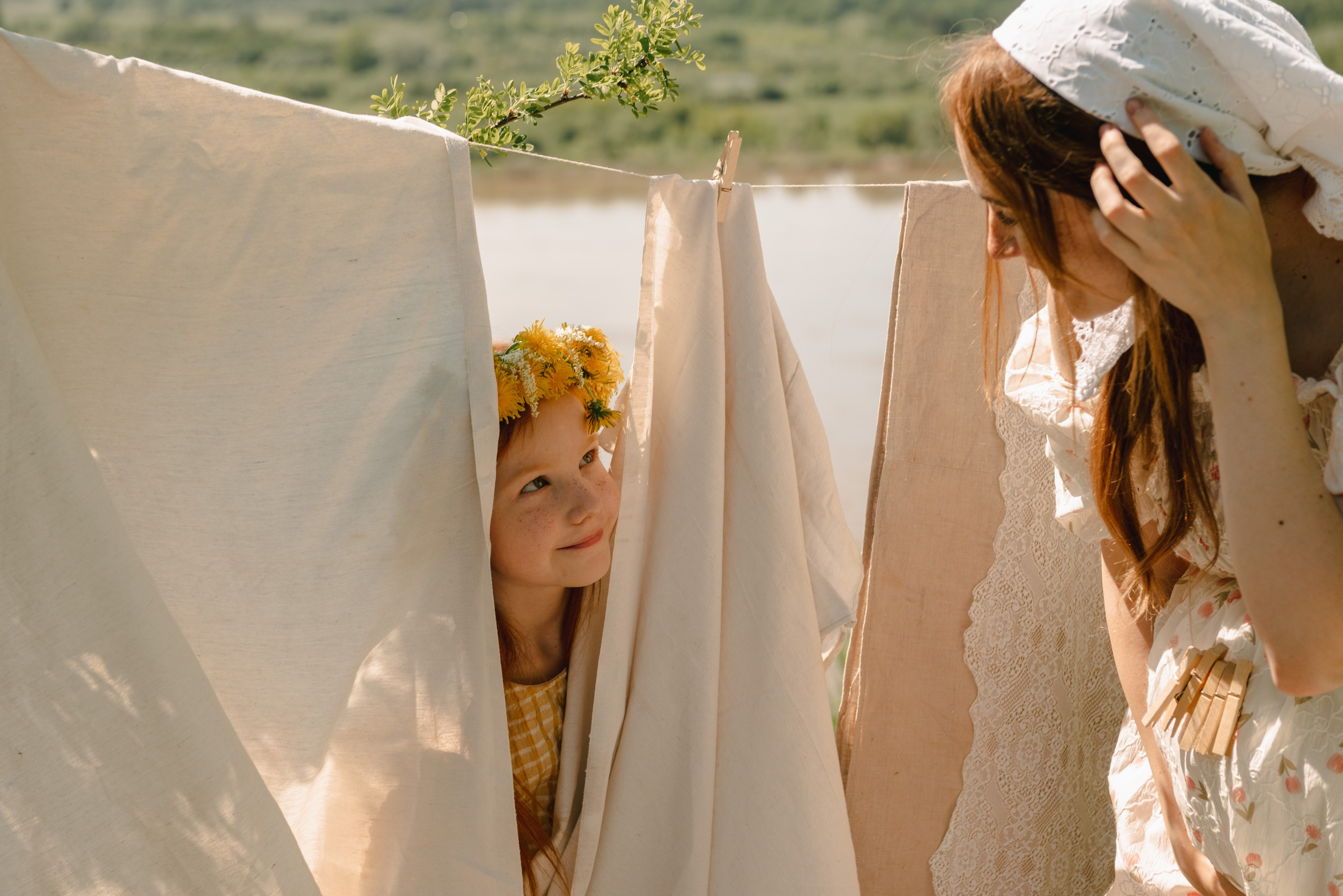 Стирка в глубинке. Фотограф в Томске Мария Март