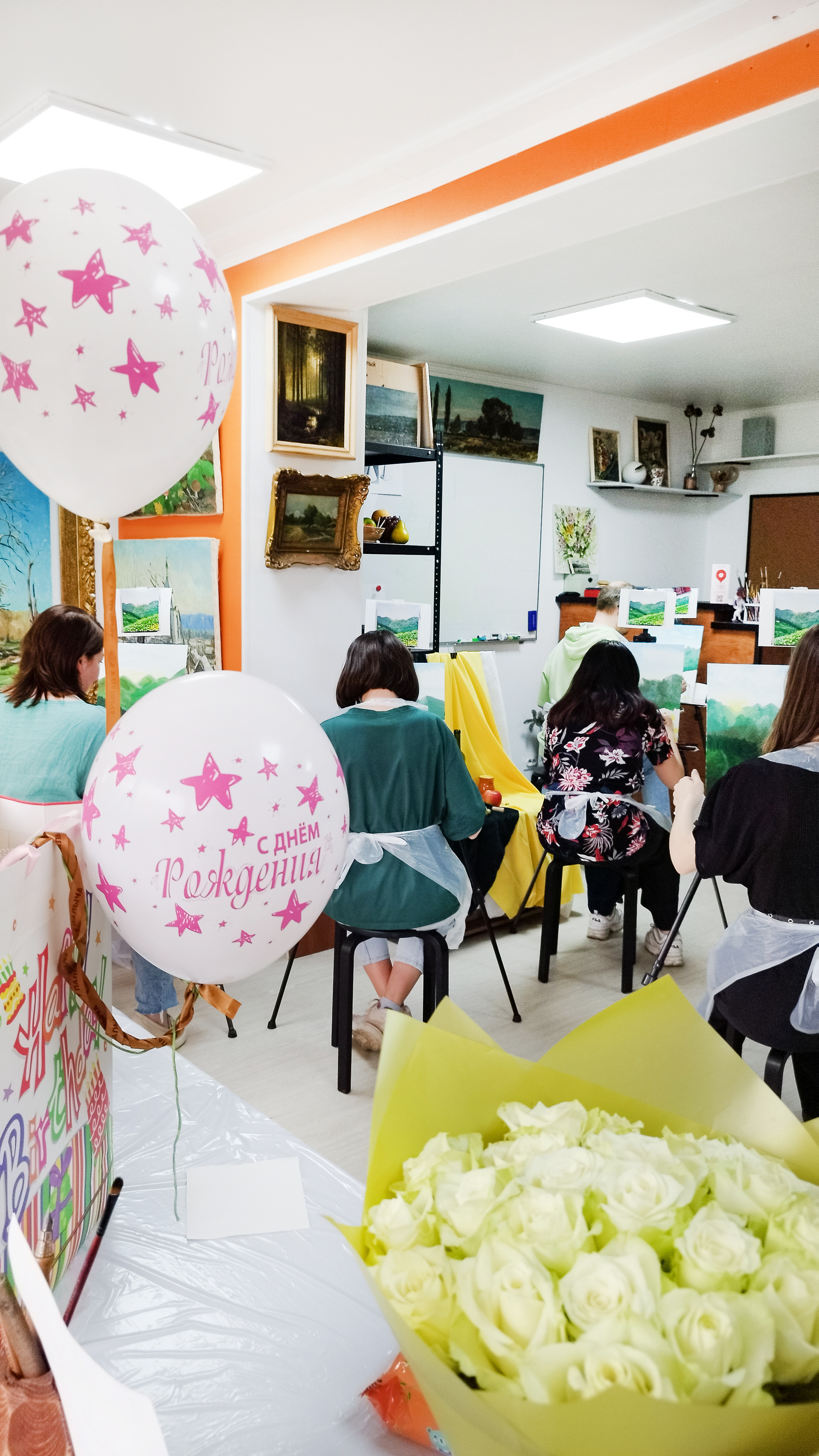 Арт-вечеринки и мастер-классы в Москве для взрослых и детей