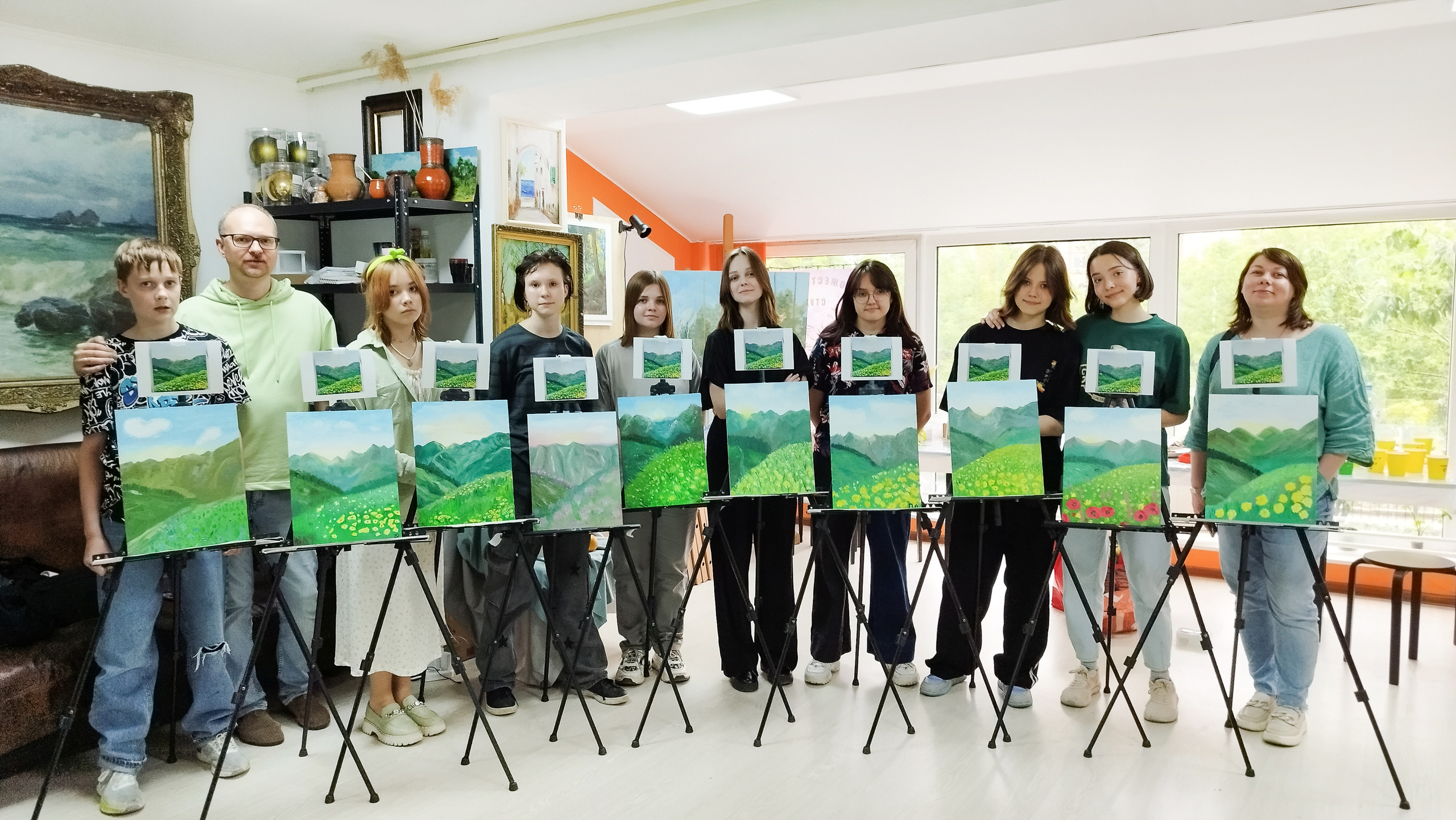 Арт-вечеринки и мастер-классы в Москве для взрослых и детей