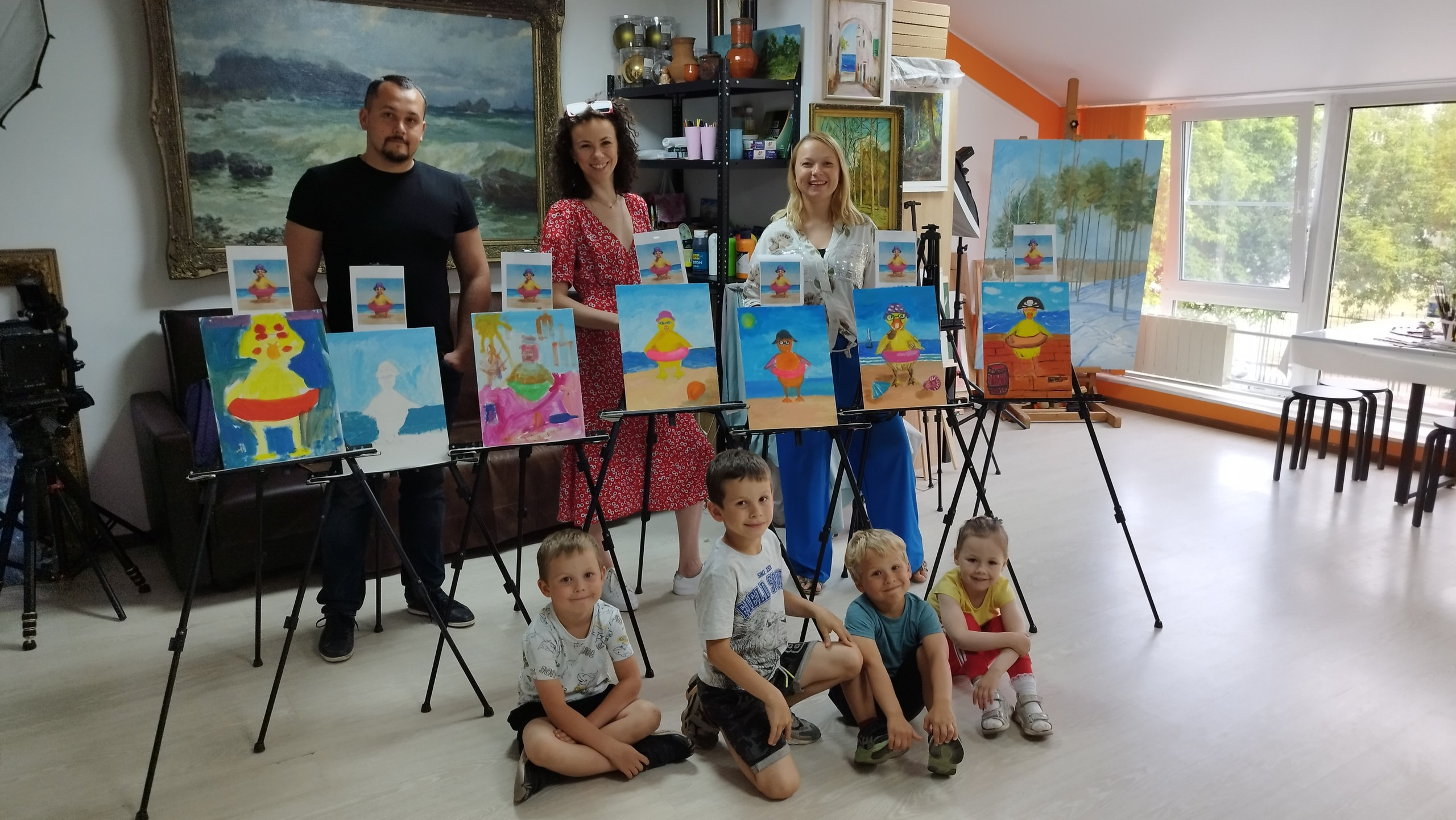 Арт-вечеринки и мастер-классы в Москве для взрослых и детей