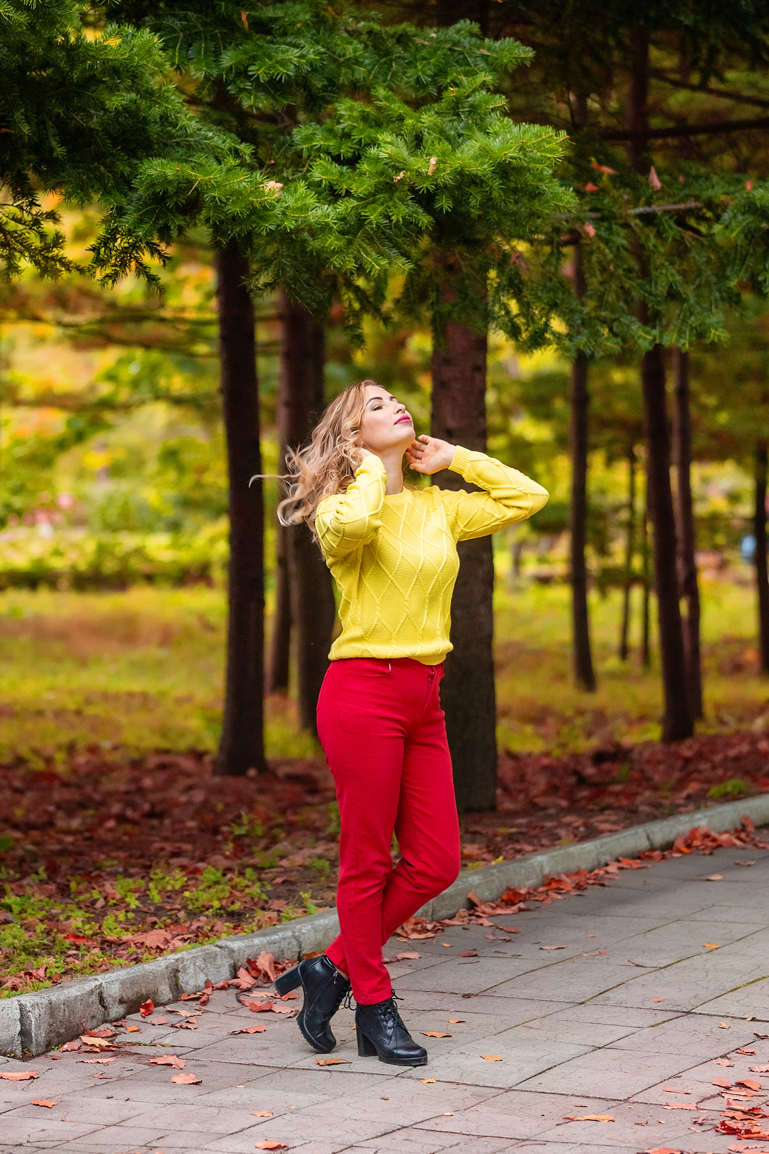 Золотая осень. Стильный выпускной альбом Владивосток фотограф Вероника Мигачева