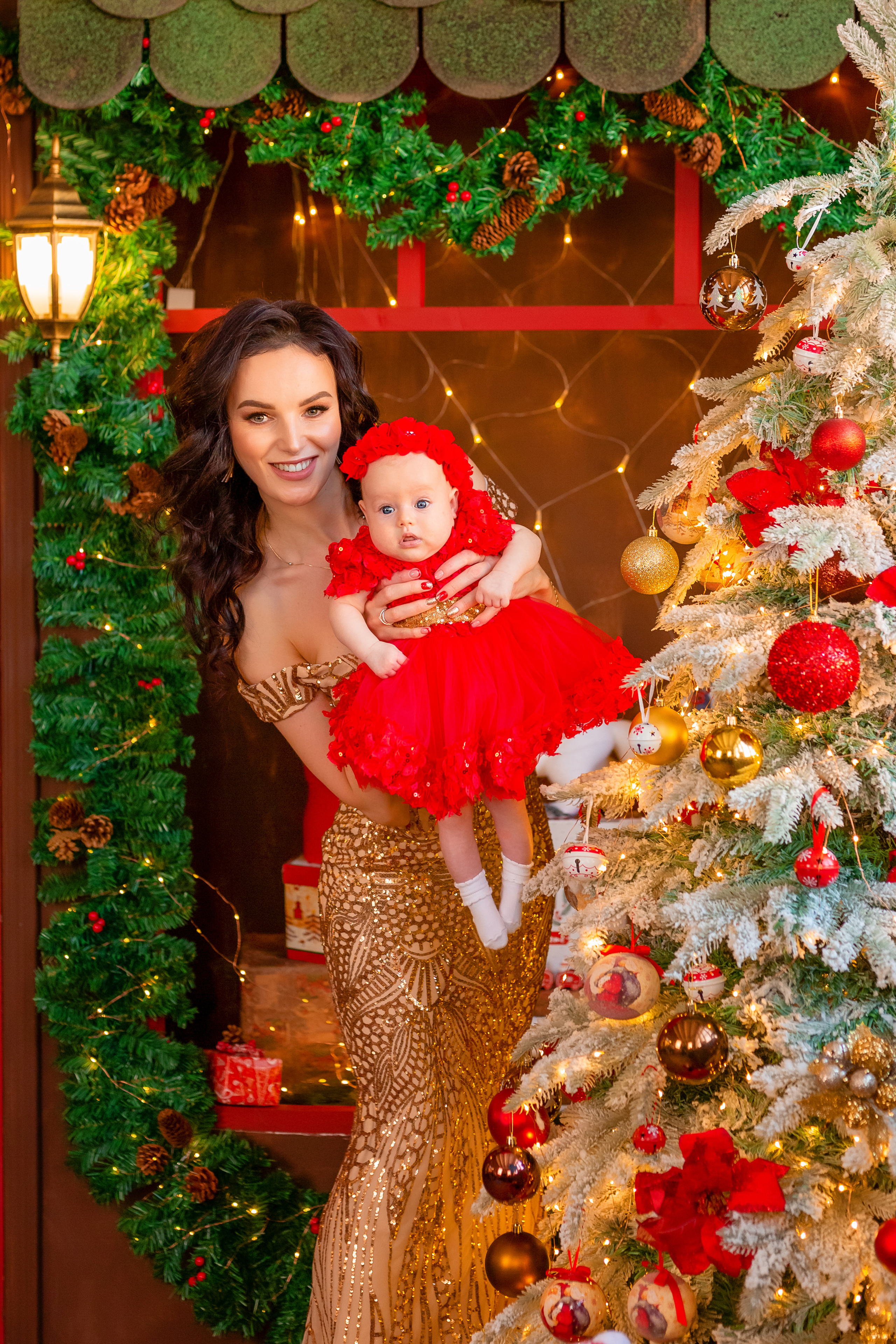 Новый год в студии. Стильный выпускной альбом Владивосток фотограф Вероника Мигачева