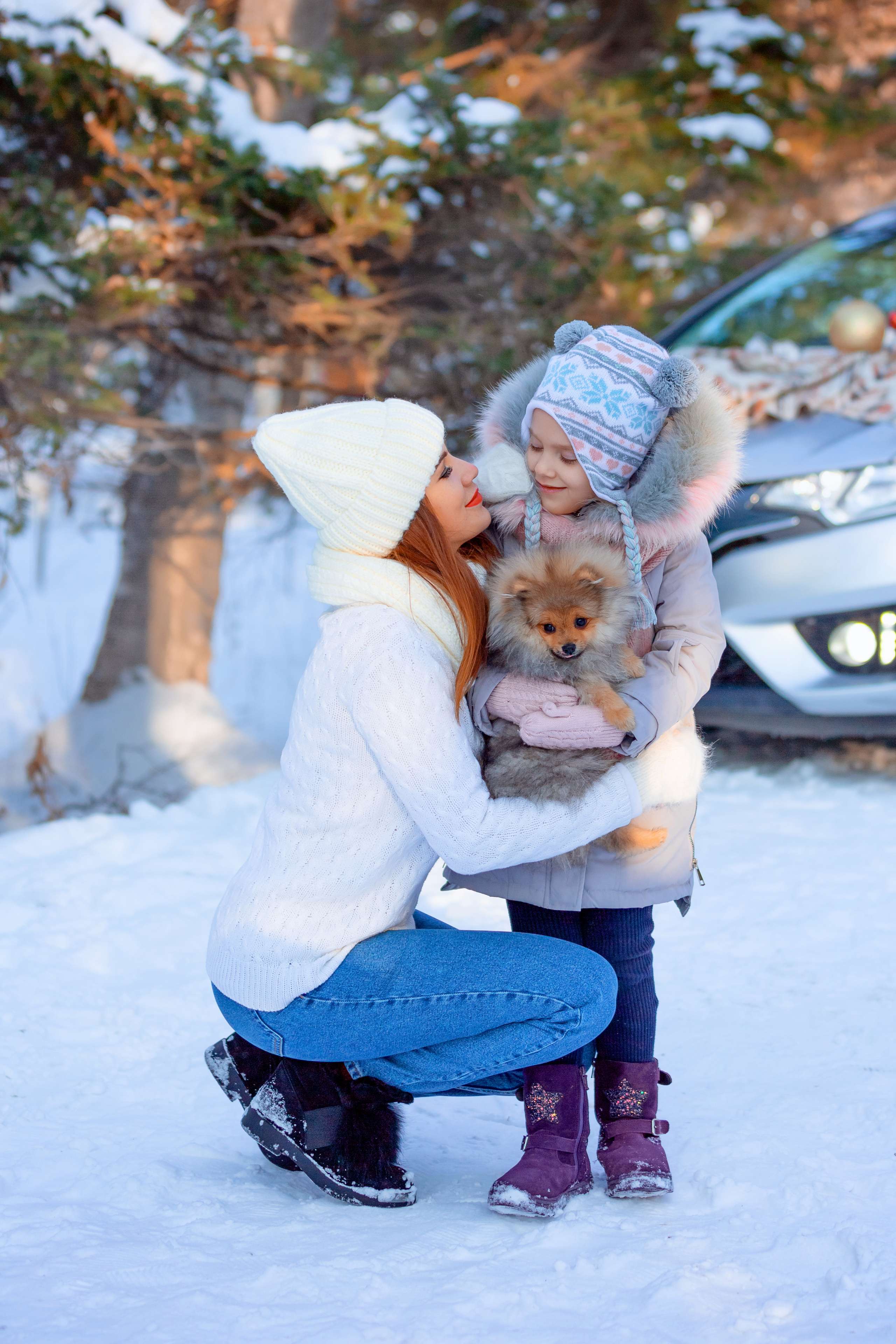 Зимняя прогулка. Стильный выпускной альбом Владивосток фотограф Вероника Мигачева