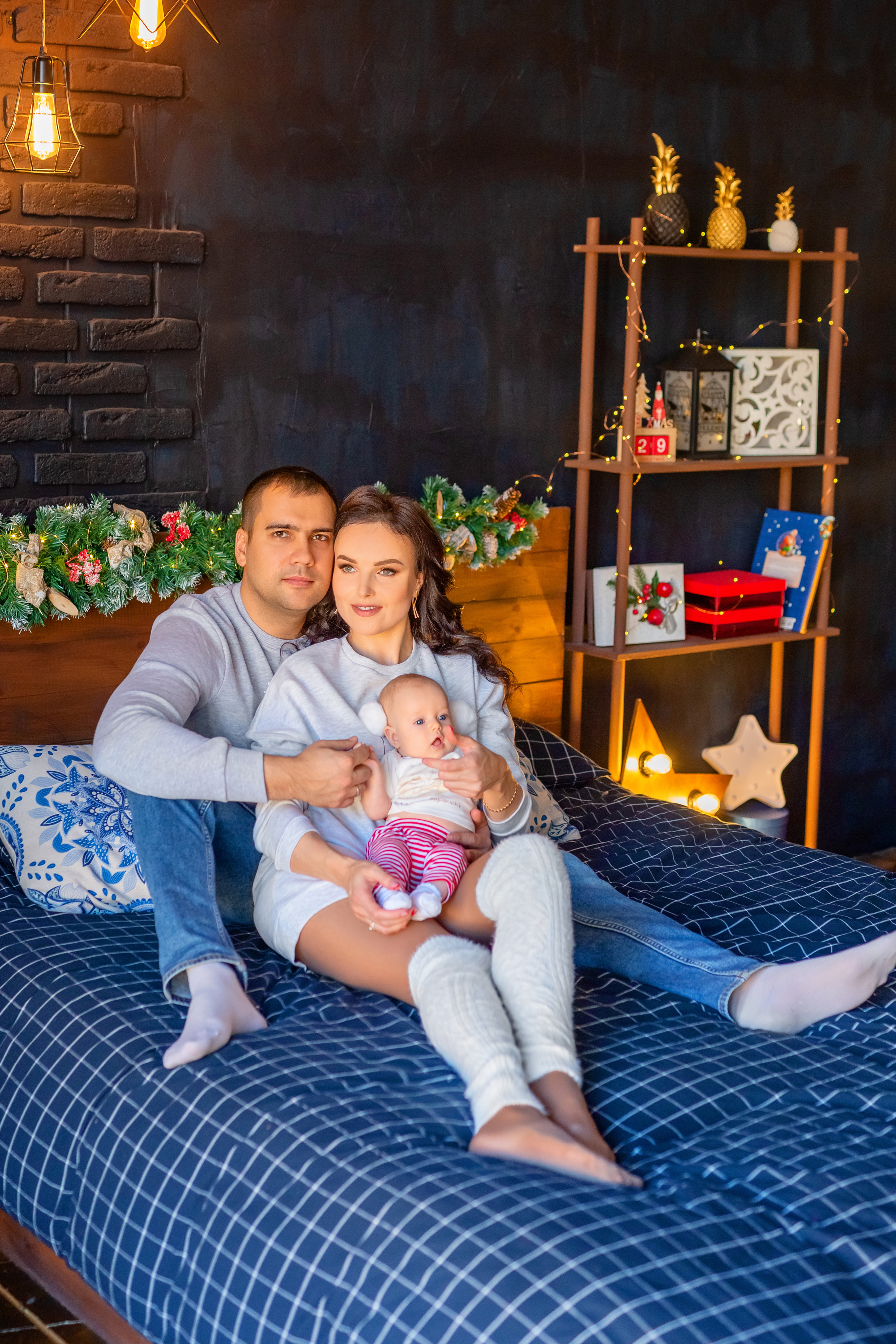 Новый год в студии. Стильный выпускной альбом Владивосток фотограф Вероника Мигачева