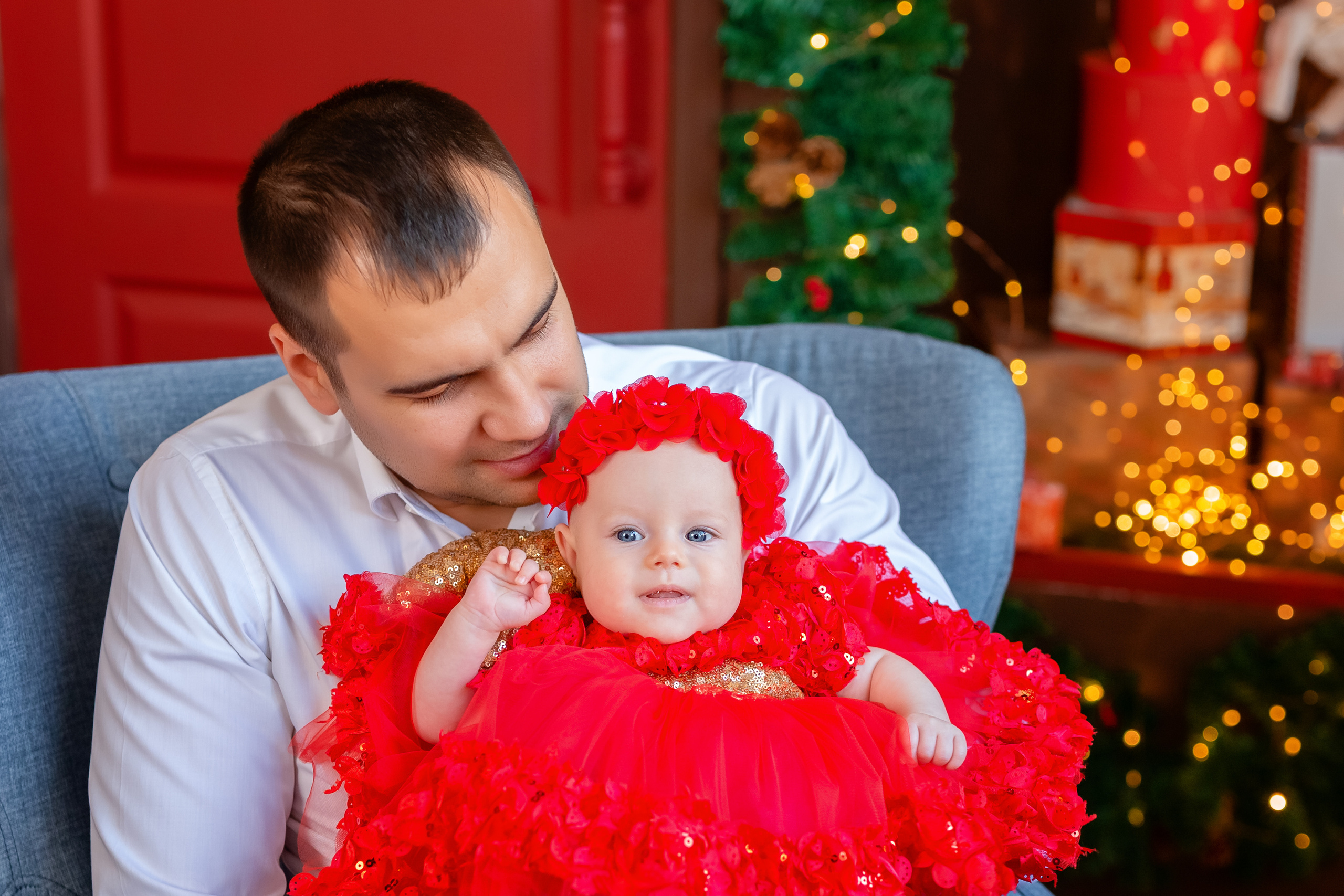 Новый год в студии. Стильный выпускной альбом Владивосток фотограф Вероника Мигачева