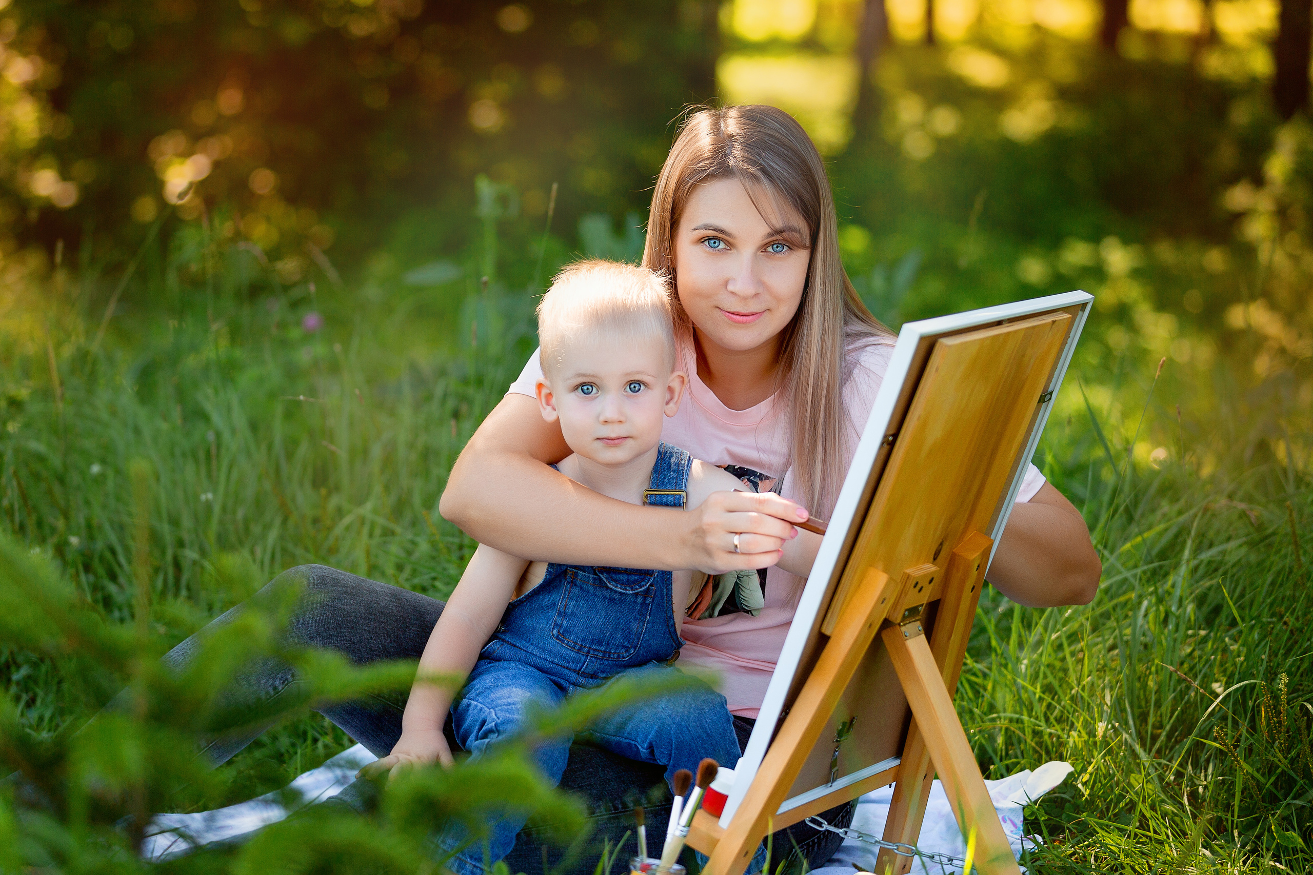 Маленький художник. Стильный выпускной альбом Владивосток фотограф Вероника Мигачева