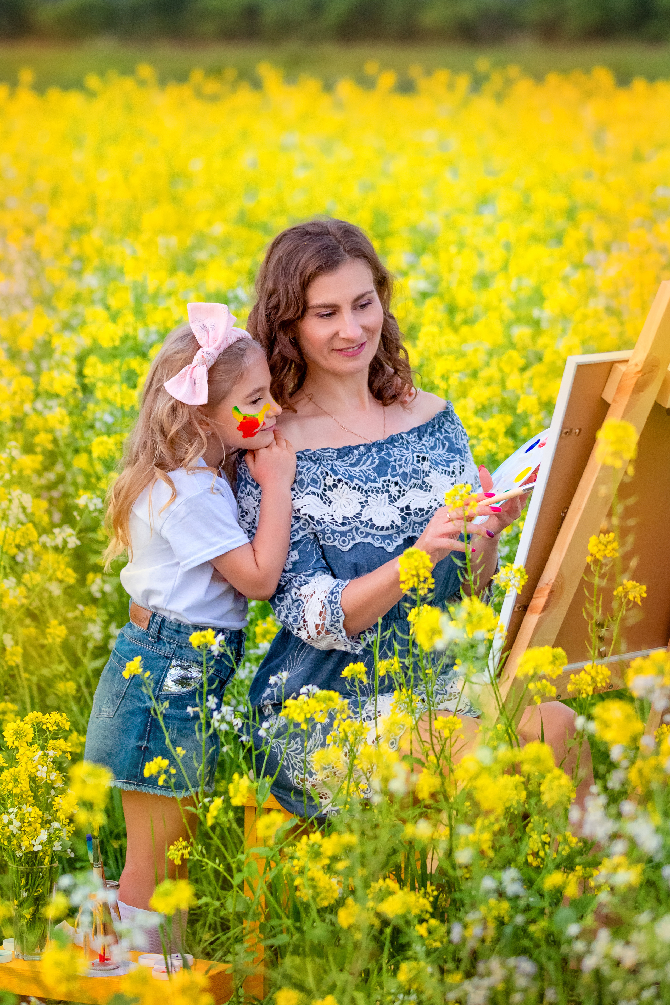 Горчичное поле. Стильный выпускной альбом Владивосток фотограф Вероника Мигачева
