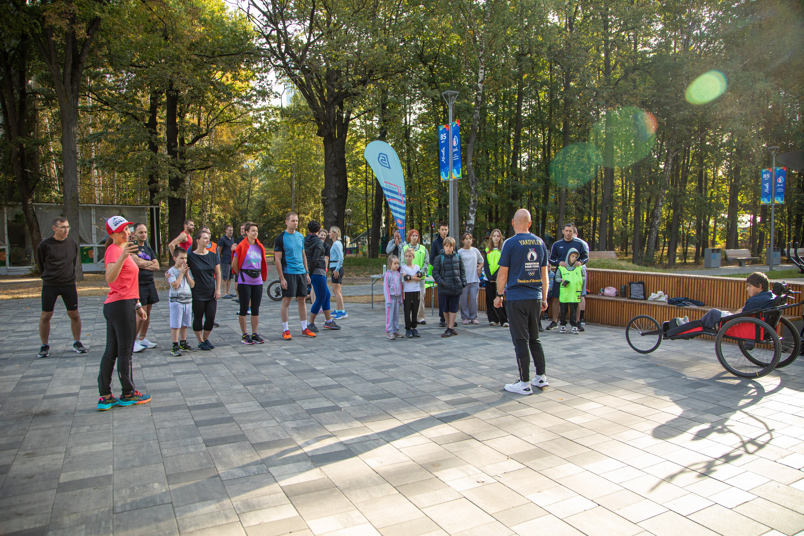 122 забег 5 вёрст Химки, 21.09.24. Фотограф Сергей Ловкий