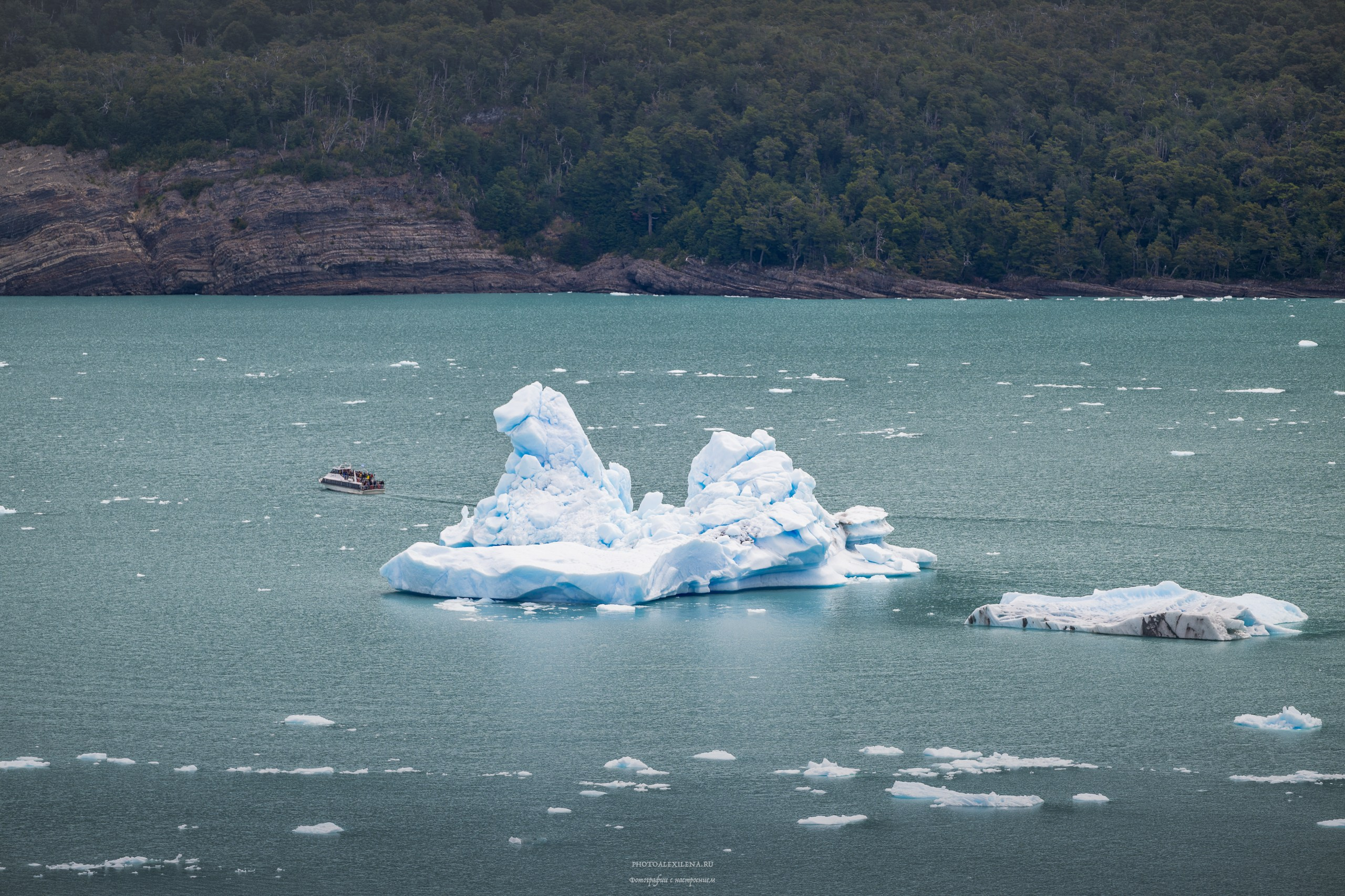Ледник Перито-Морено, Лагуна Нимез и озеро Архентино. Авторские стильные фотокартины