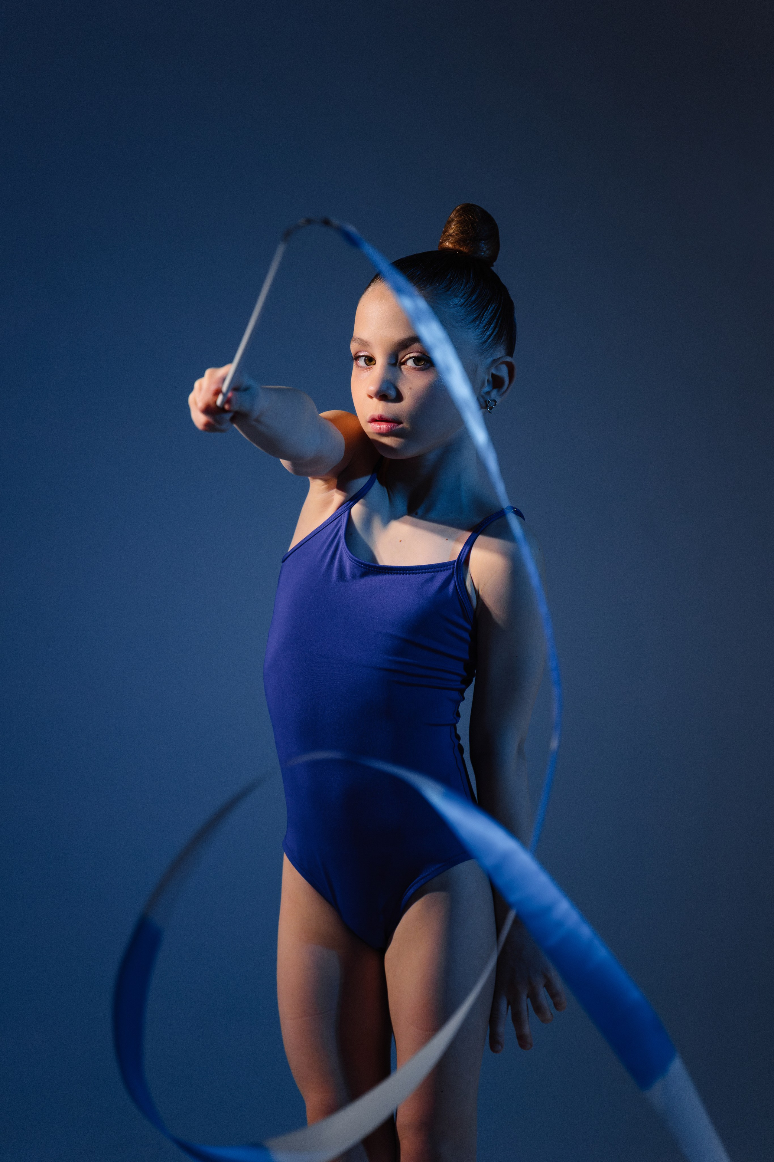 Спортивная фотоссесия гимнасток