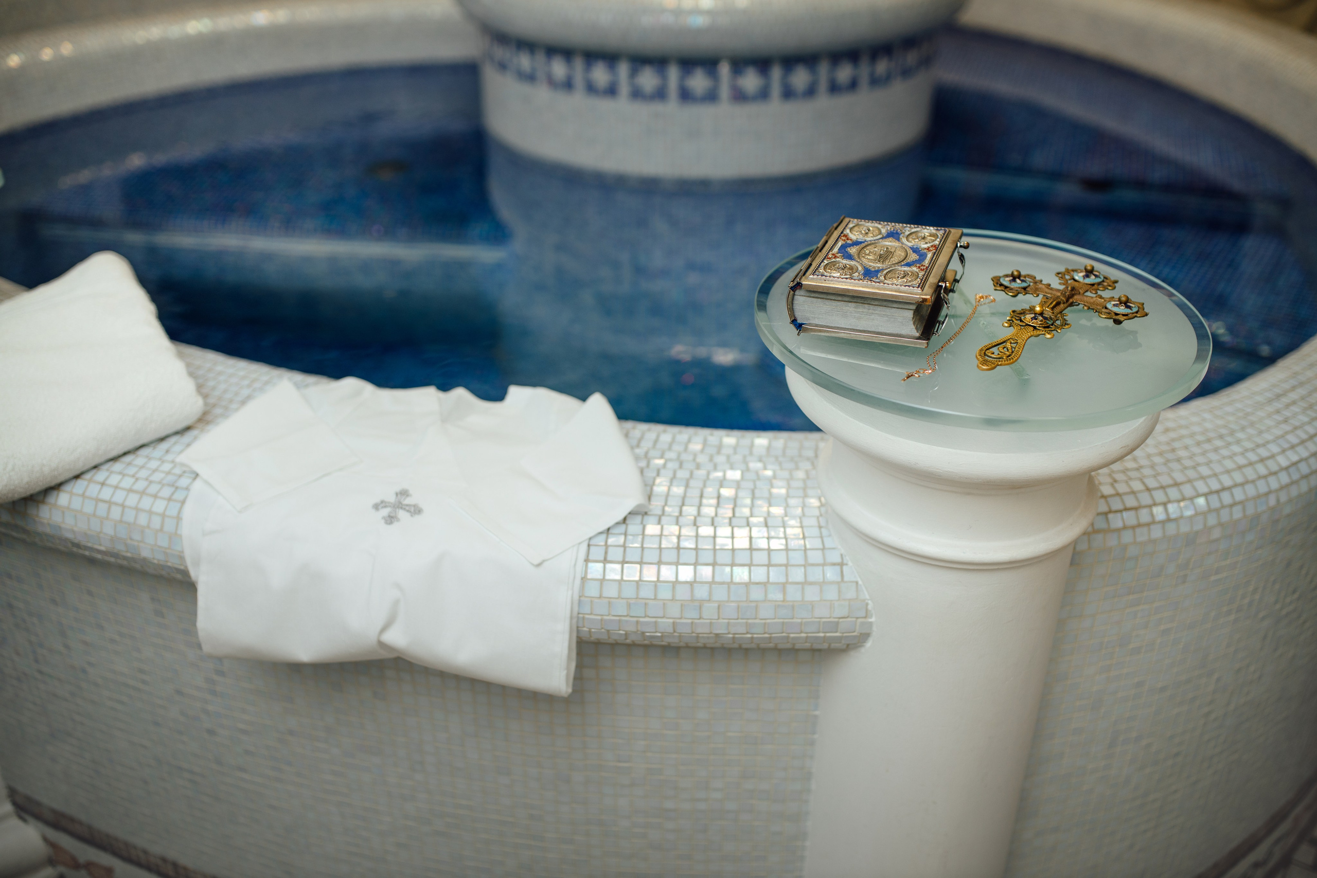 Таинство крещения Игоря, храм Святой Троицы, Минск