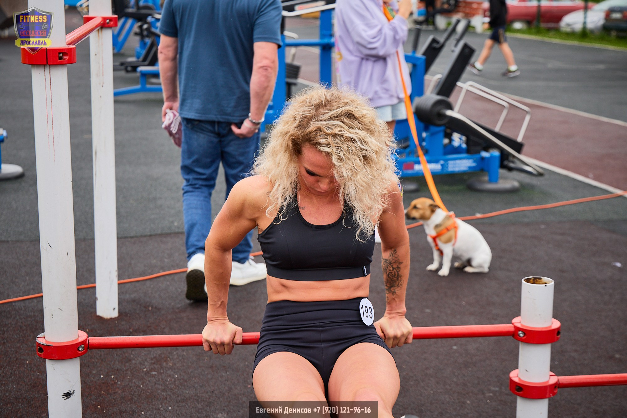 Fitness Challenge Битва на Стрелке. Портретный фотограф Евгений Денисов