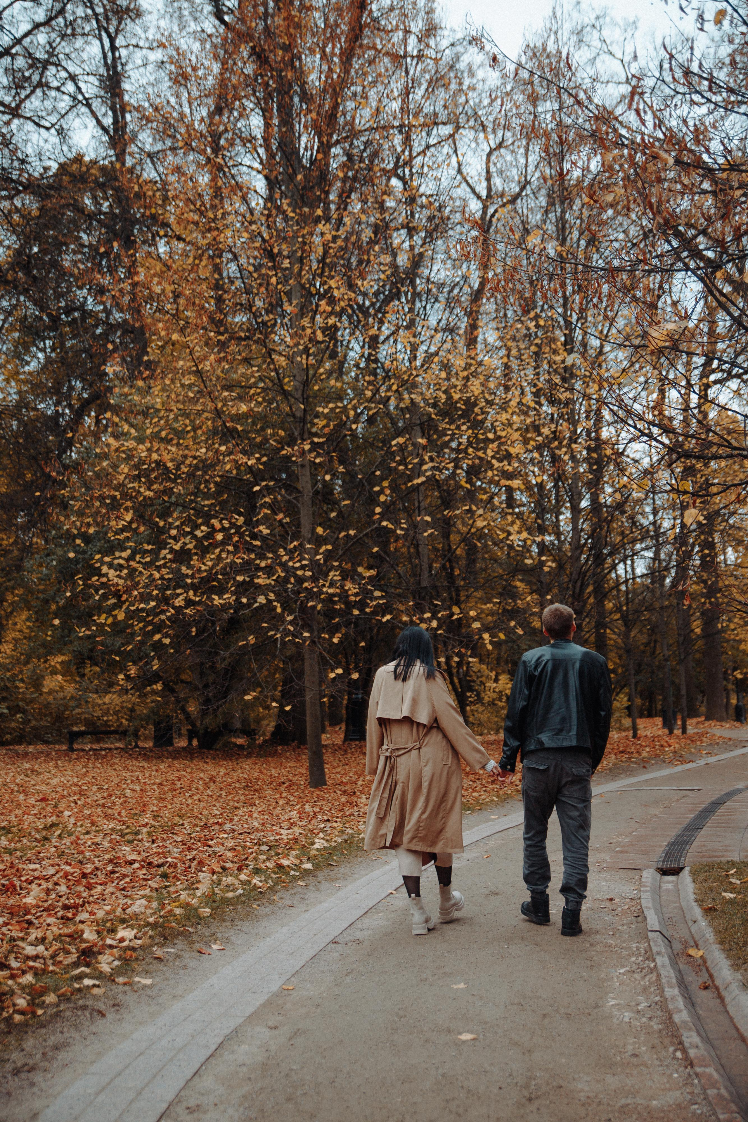 Осенняя прогулка Иры и Сережи. Фотосессия беременности. Фотограф в Москве Татьяна Драгунова