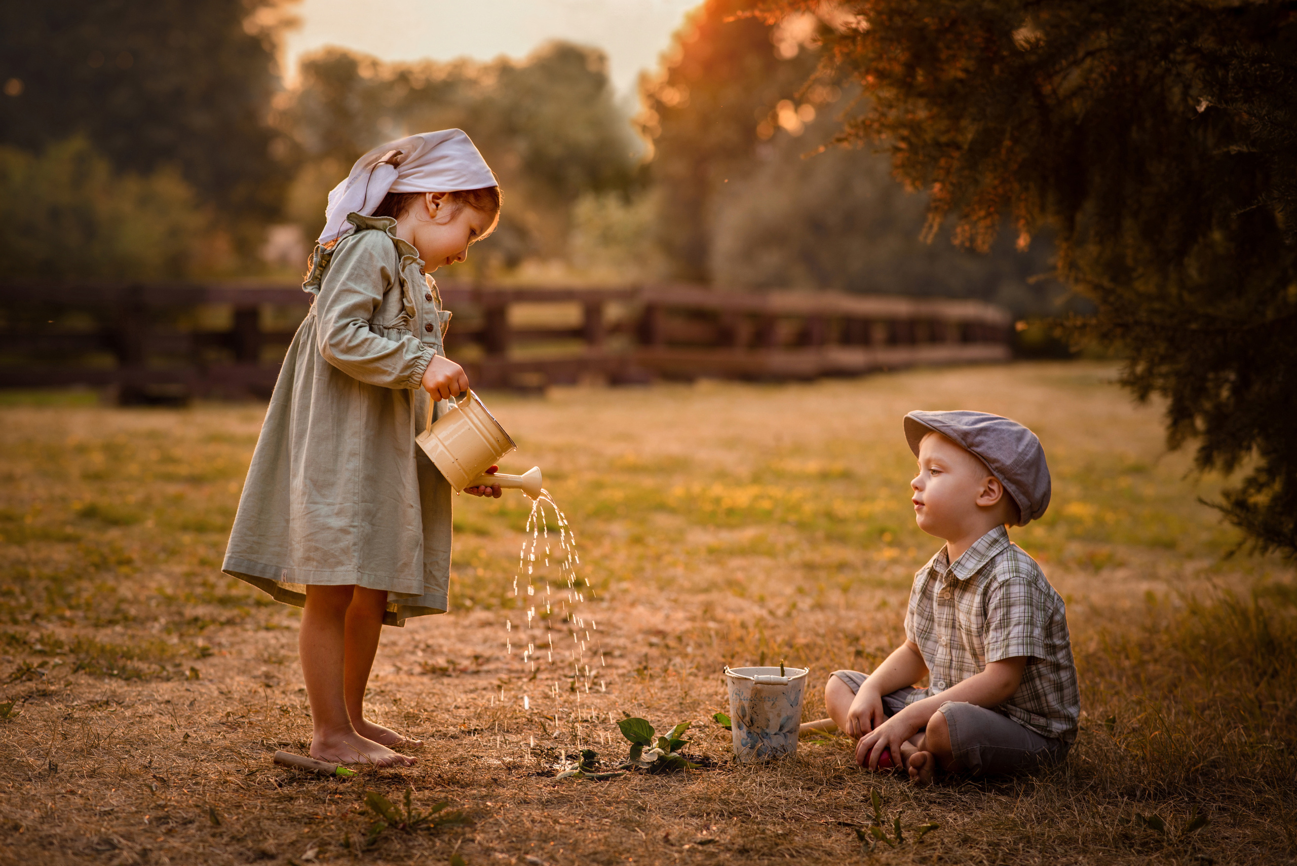 Дружба трехлеток. Анна Боровикова, фотограф Пушкино