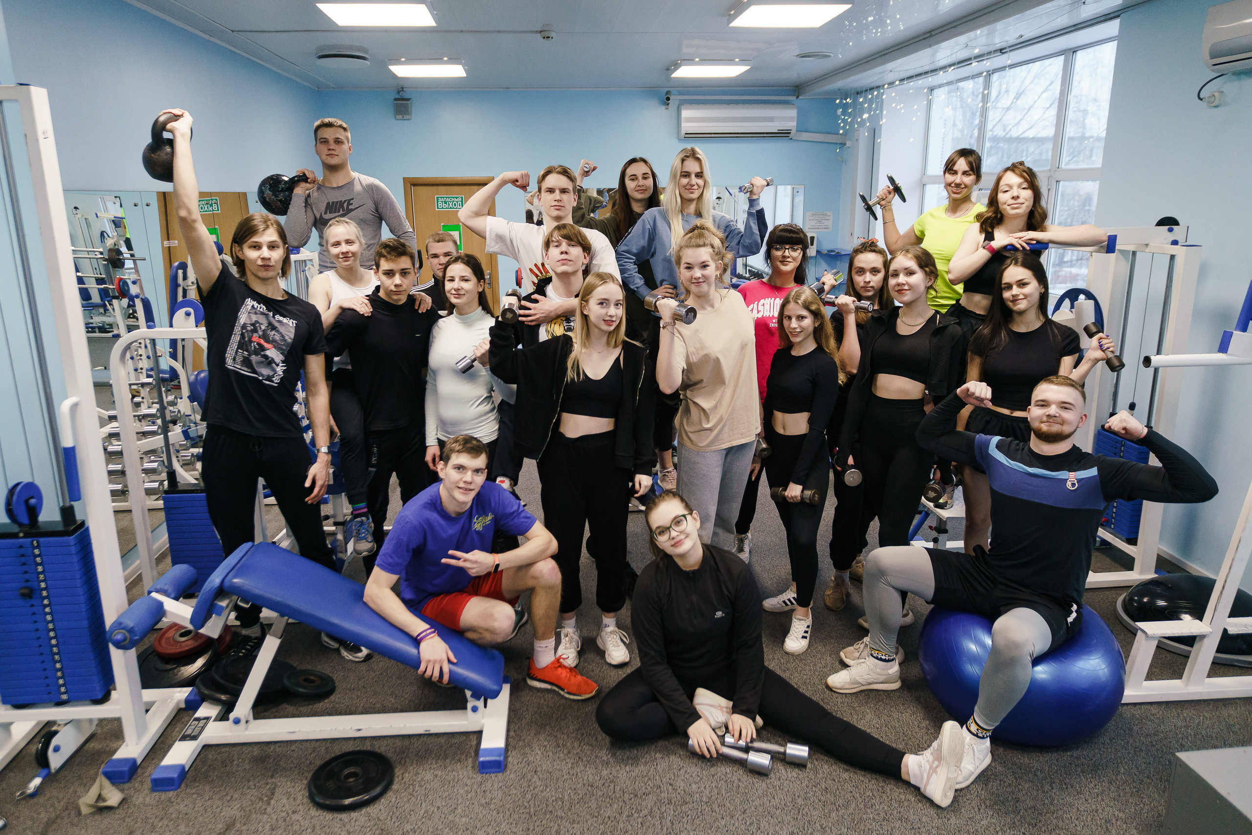 Студенты МУБиНТ в SportLine. Репортажный фотограф Сергей Сажин г. Ярославль