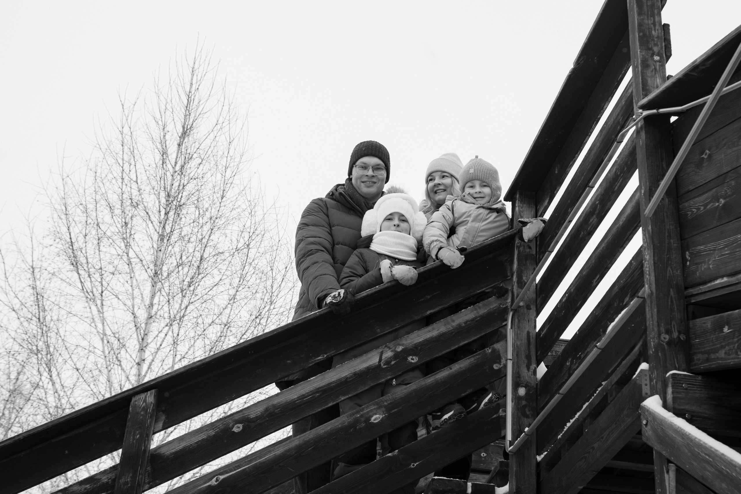 Зимняя семейная фотосессия/ Алена с семьей 🤍. Профессиональный фотограф в Омске Писанкина Анастасия