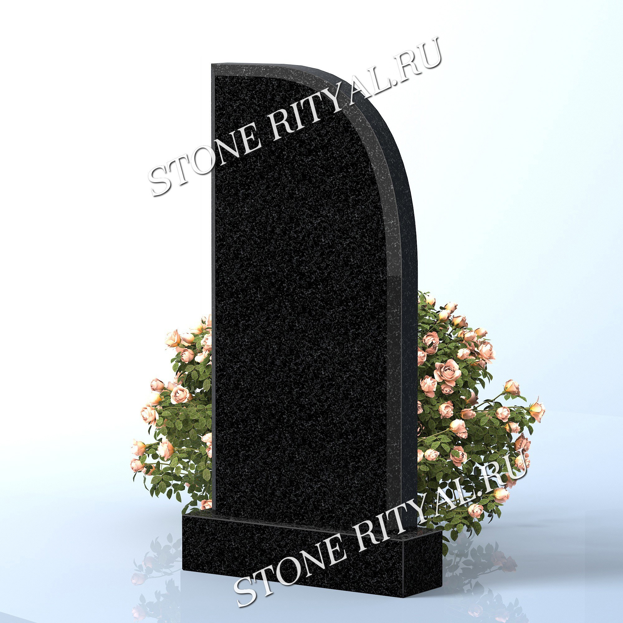 Вертикальные памятники прямые. Изготовление и установка памятников в Москве и МО