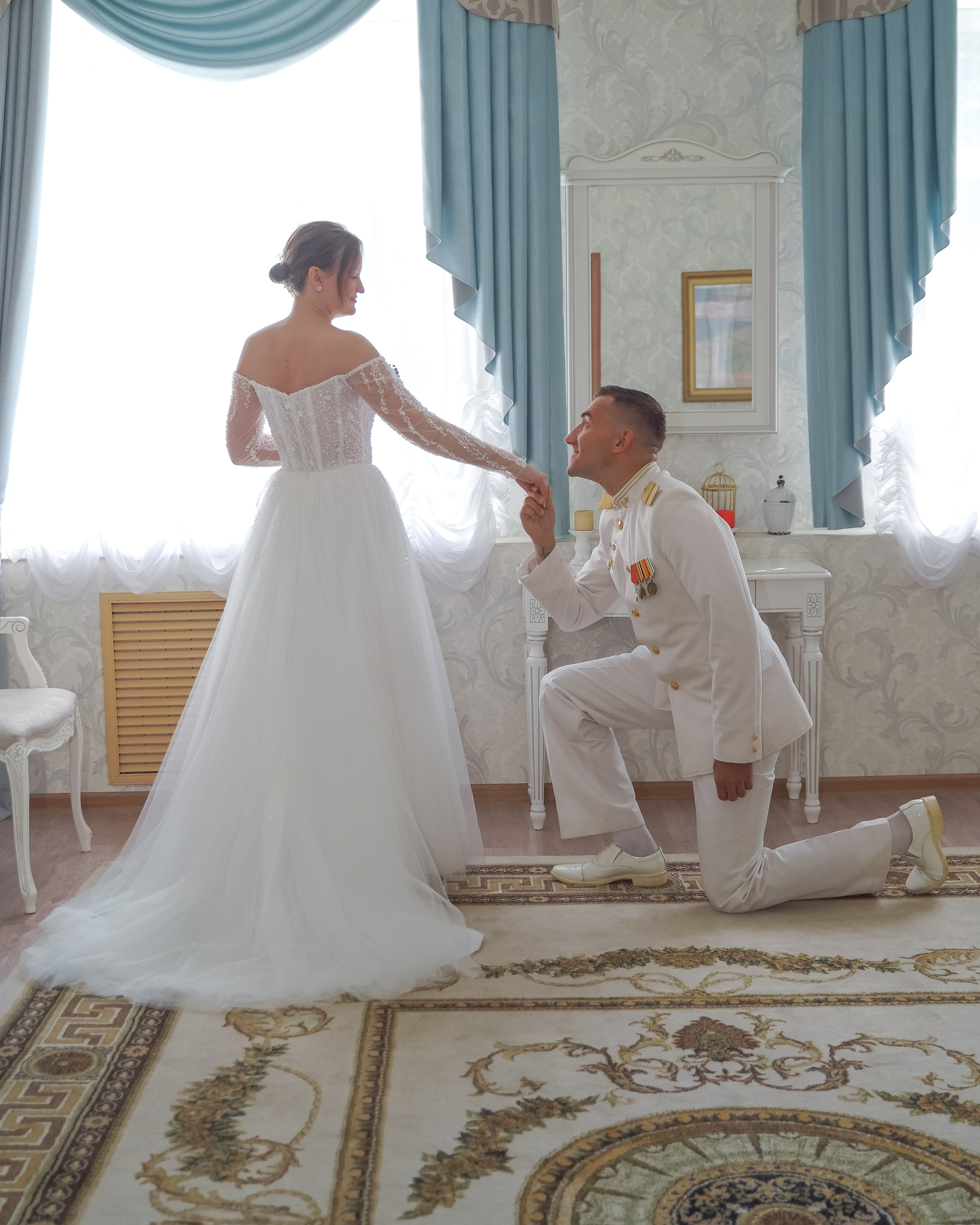 Илья и Кристина. ЗАГС Крондштата. Professional photoartist in St. Petersburg (wedding, reportage, portrait, model book, love story) Alexander Shvedov