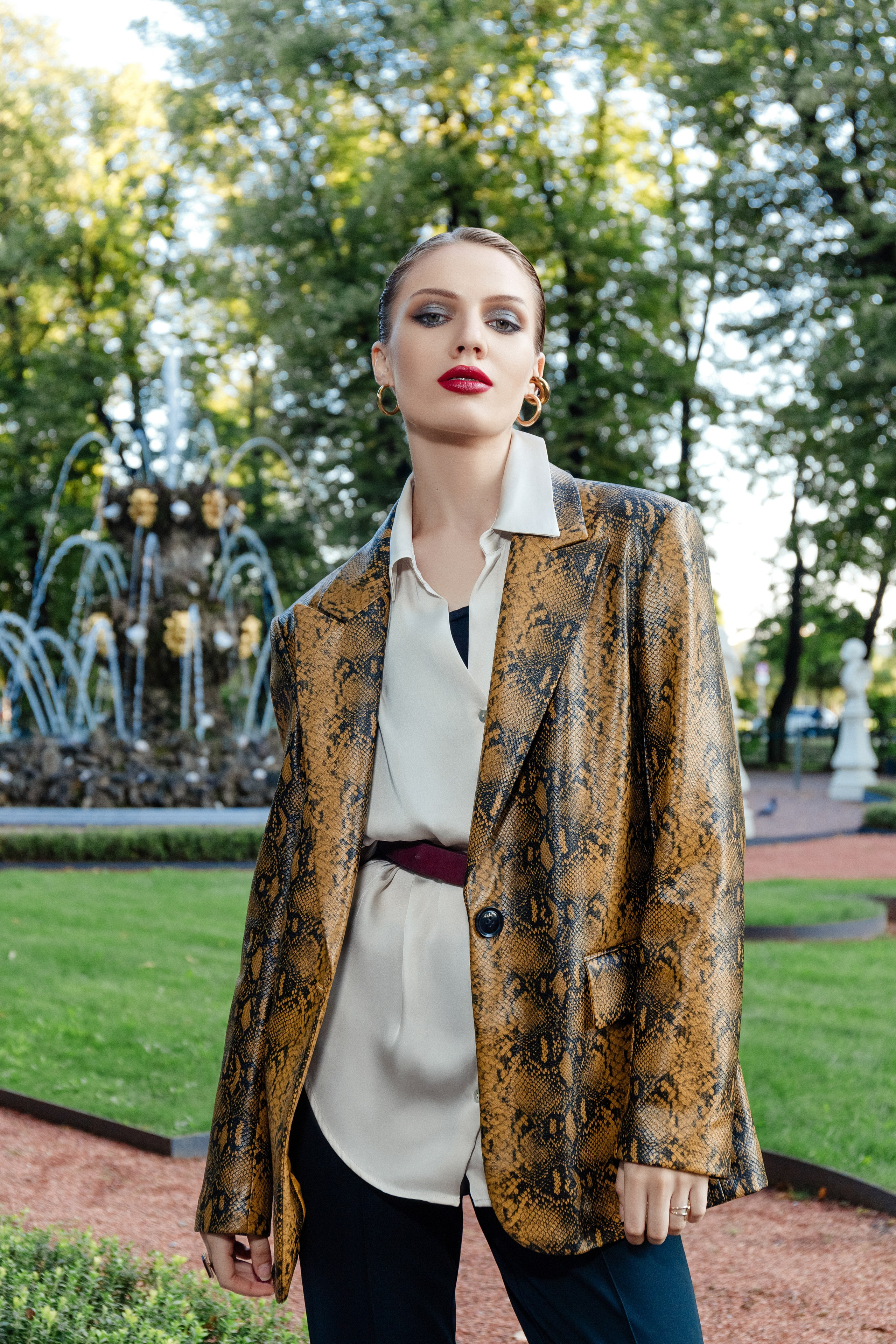 Съёмки в парках и садах Петербурга