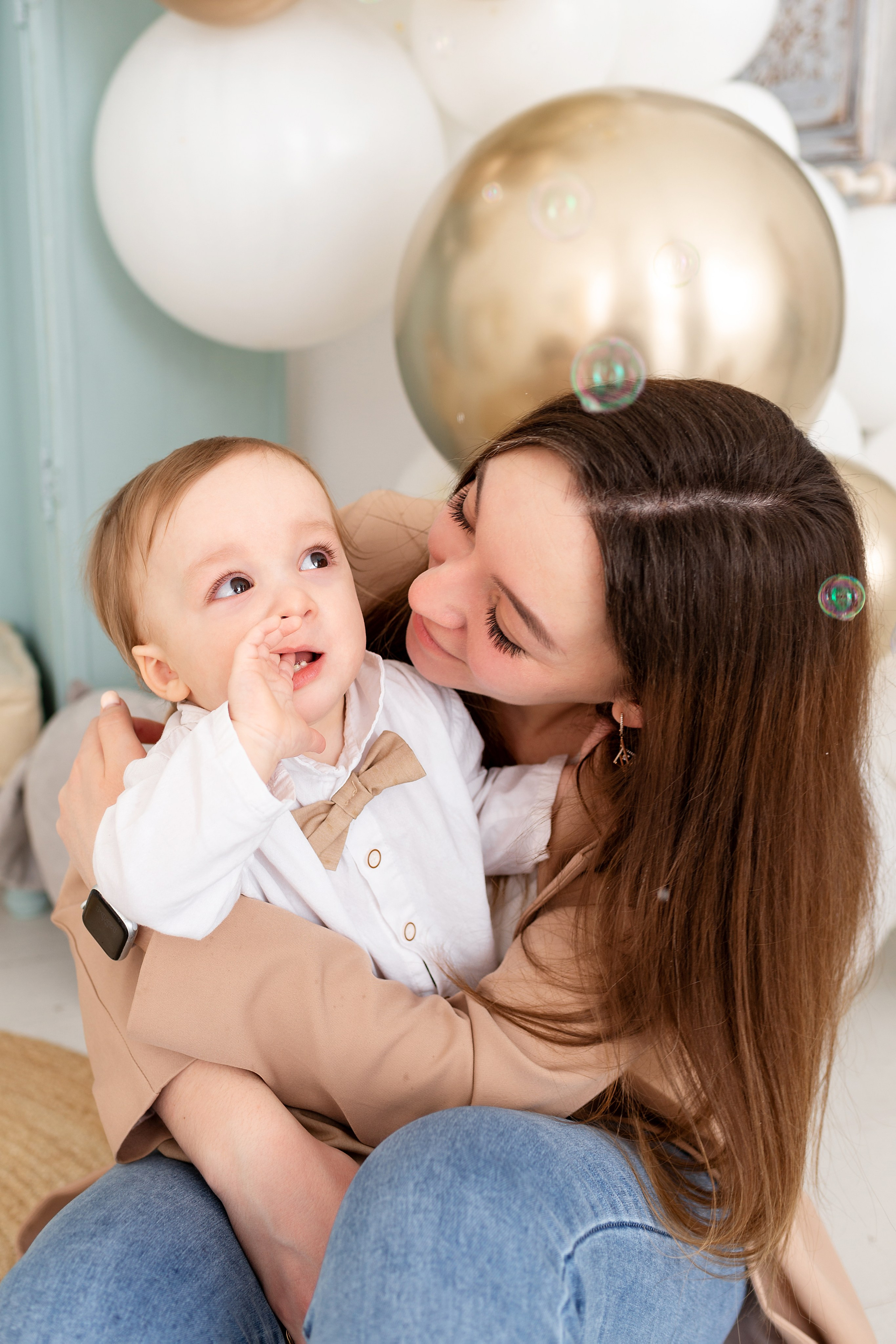 Фотосессия на годик для Жени. Детский фотограф новорождённых в Барнауле Ксения Хомкина